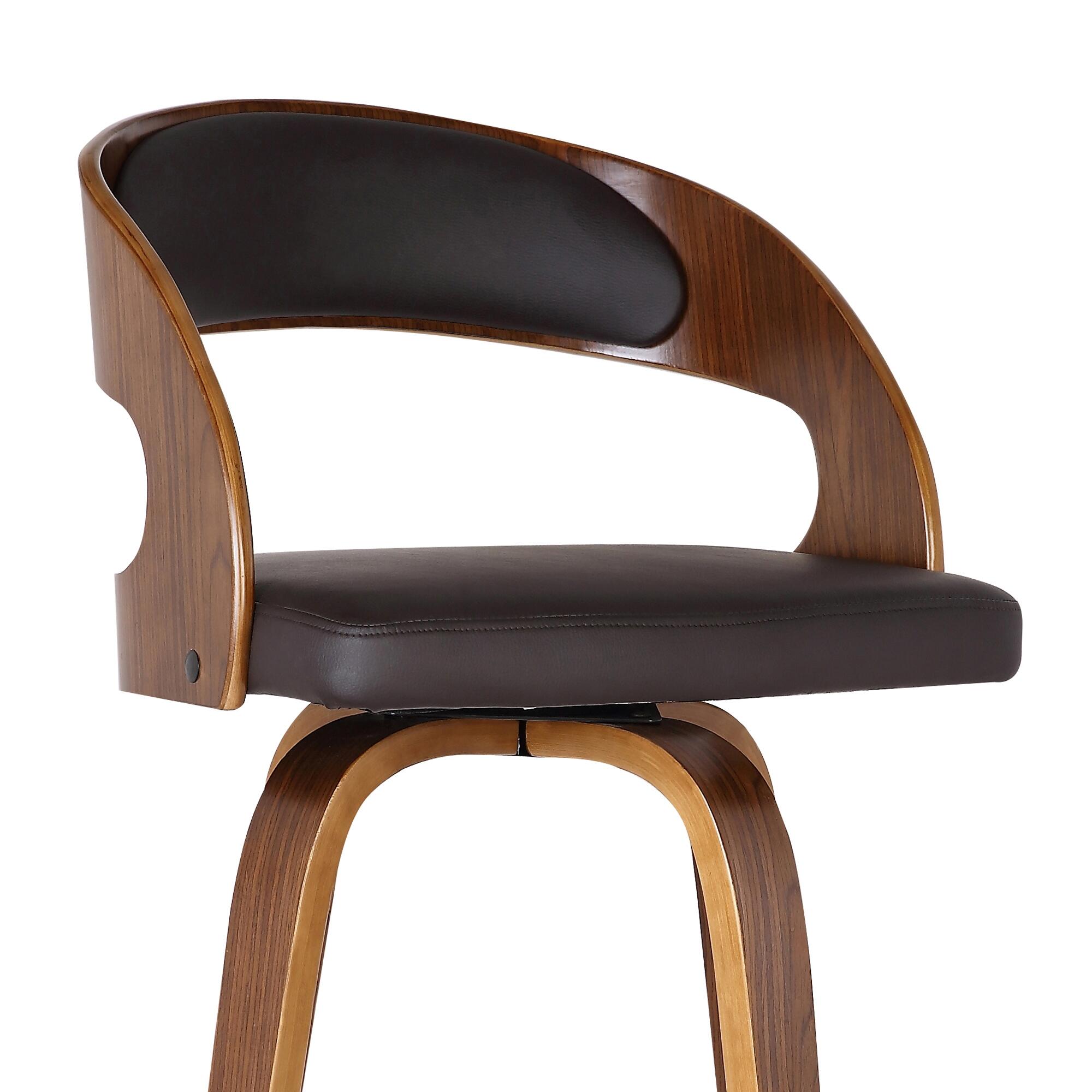 Shelly Shelly Barstool, Brown, large