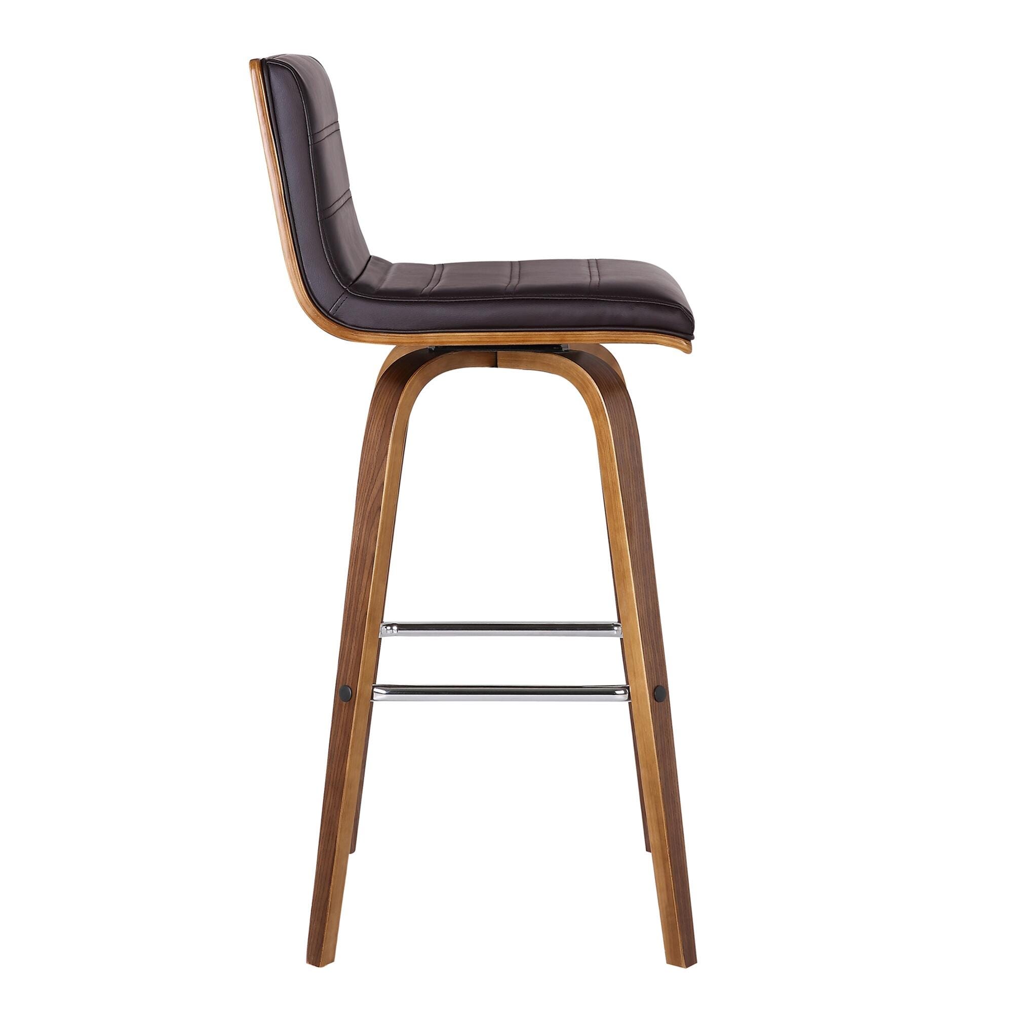 Vienna Vienna Barstool, Brown/Walnut, large