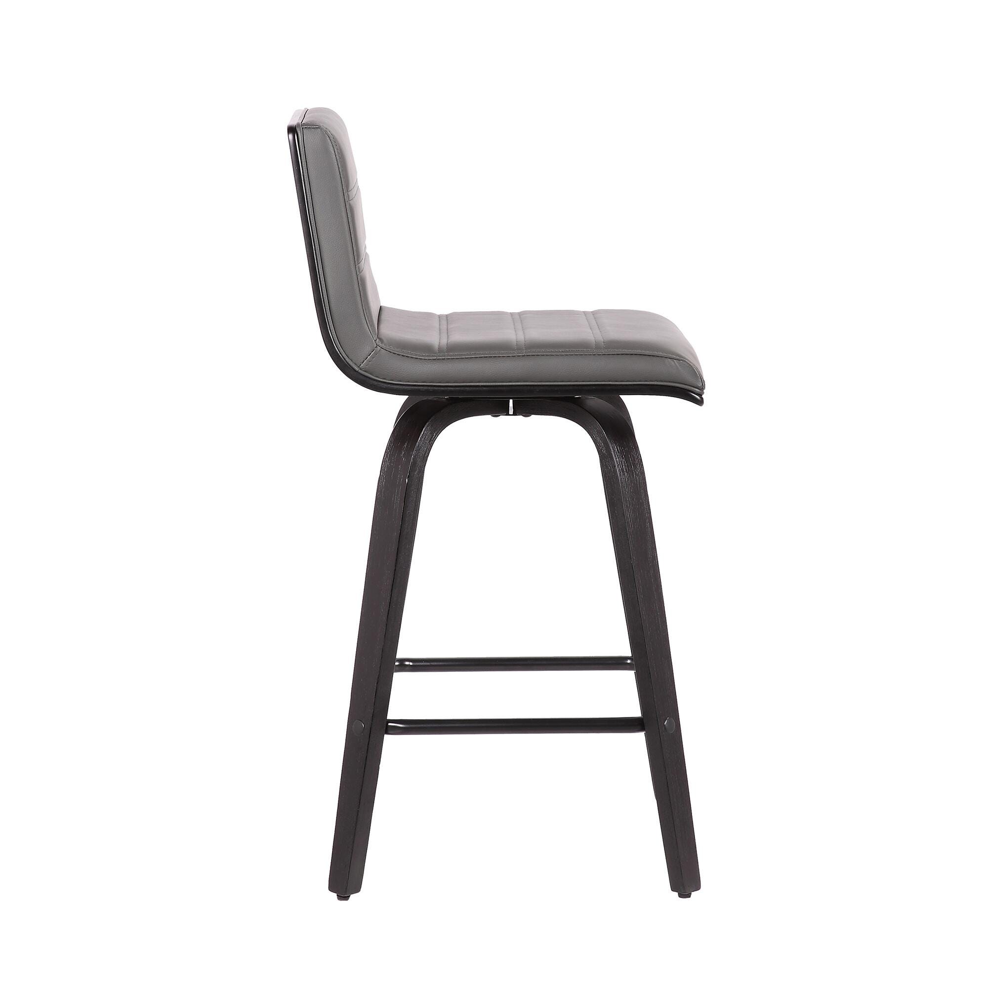 Vienna Vienna Barstool, Gray/Black, large
