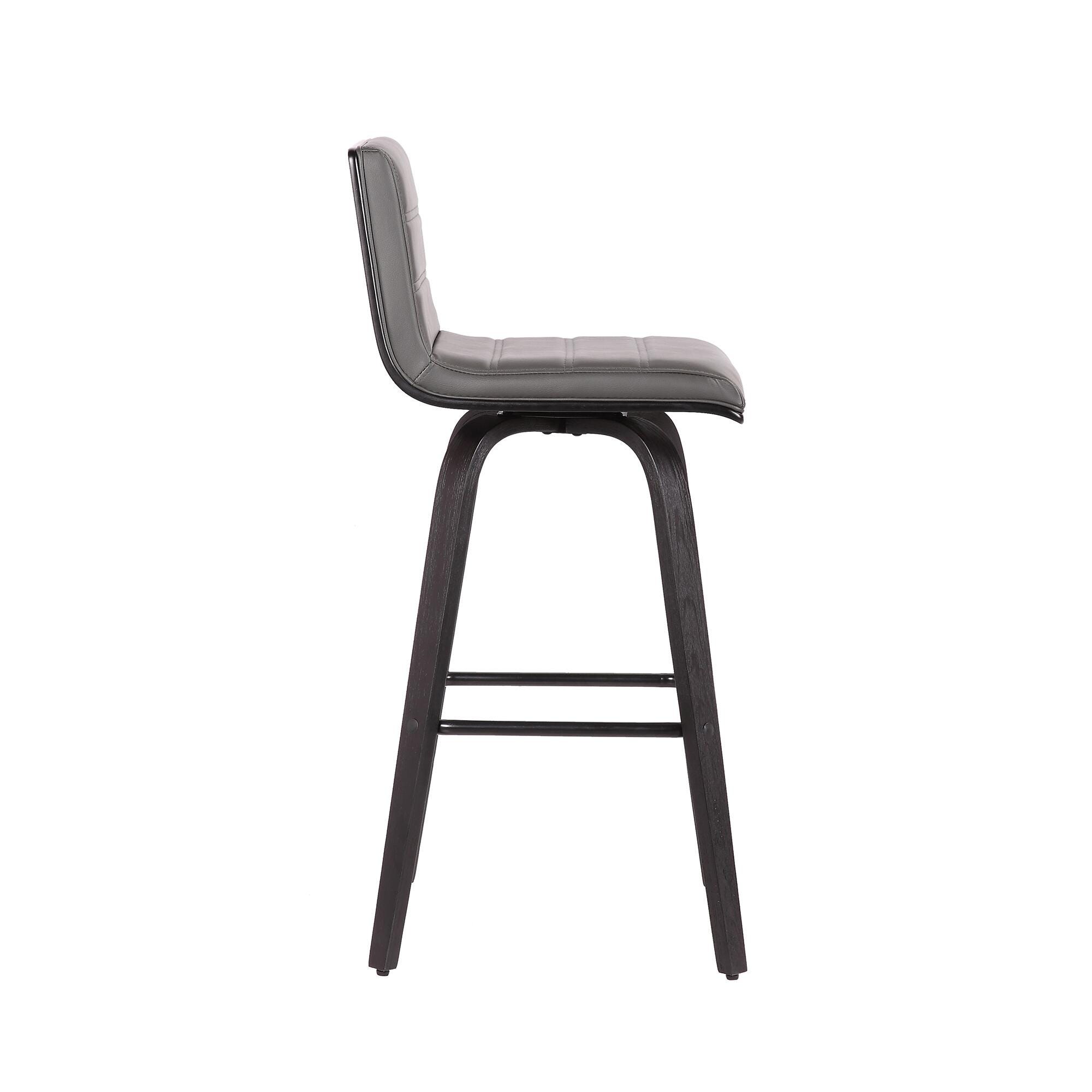 Vienna Vienna Barstool, Gray/Black, large