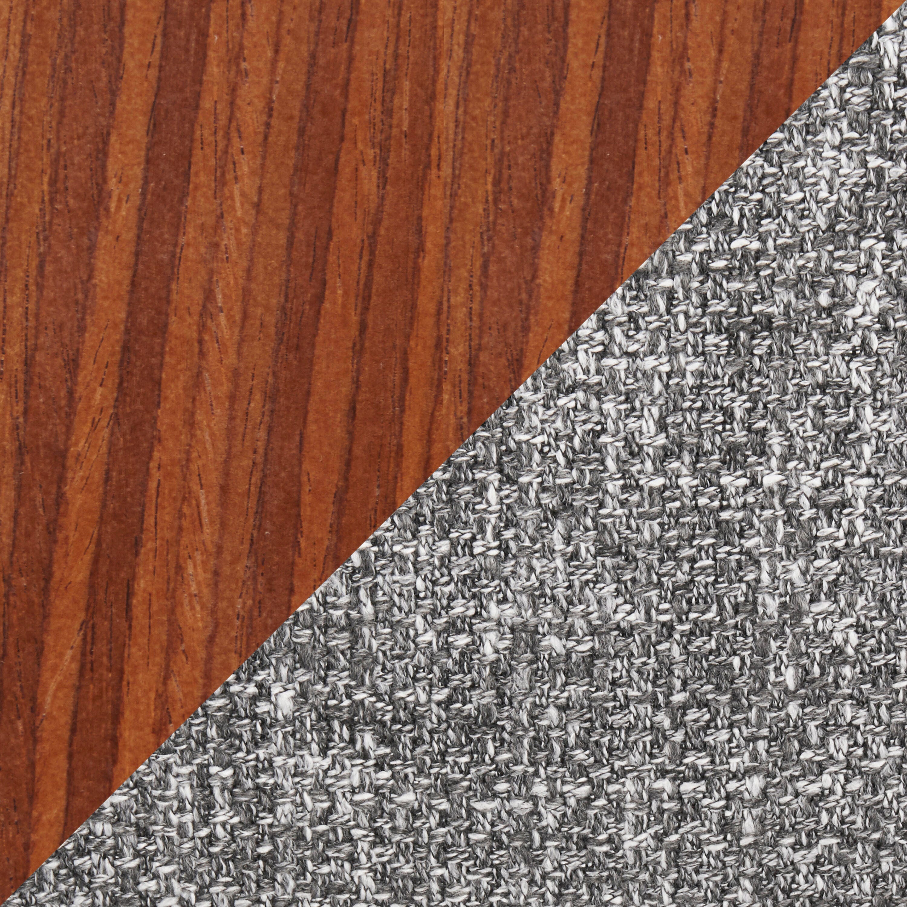 Swatch color Walnut/Gray/Black 