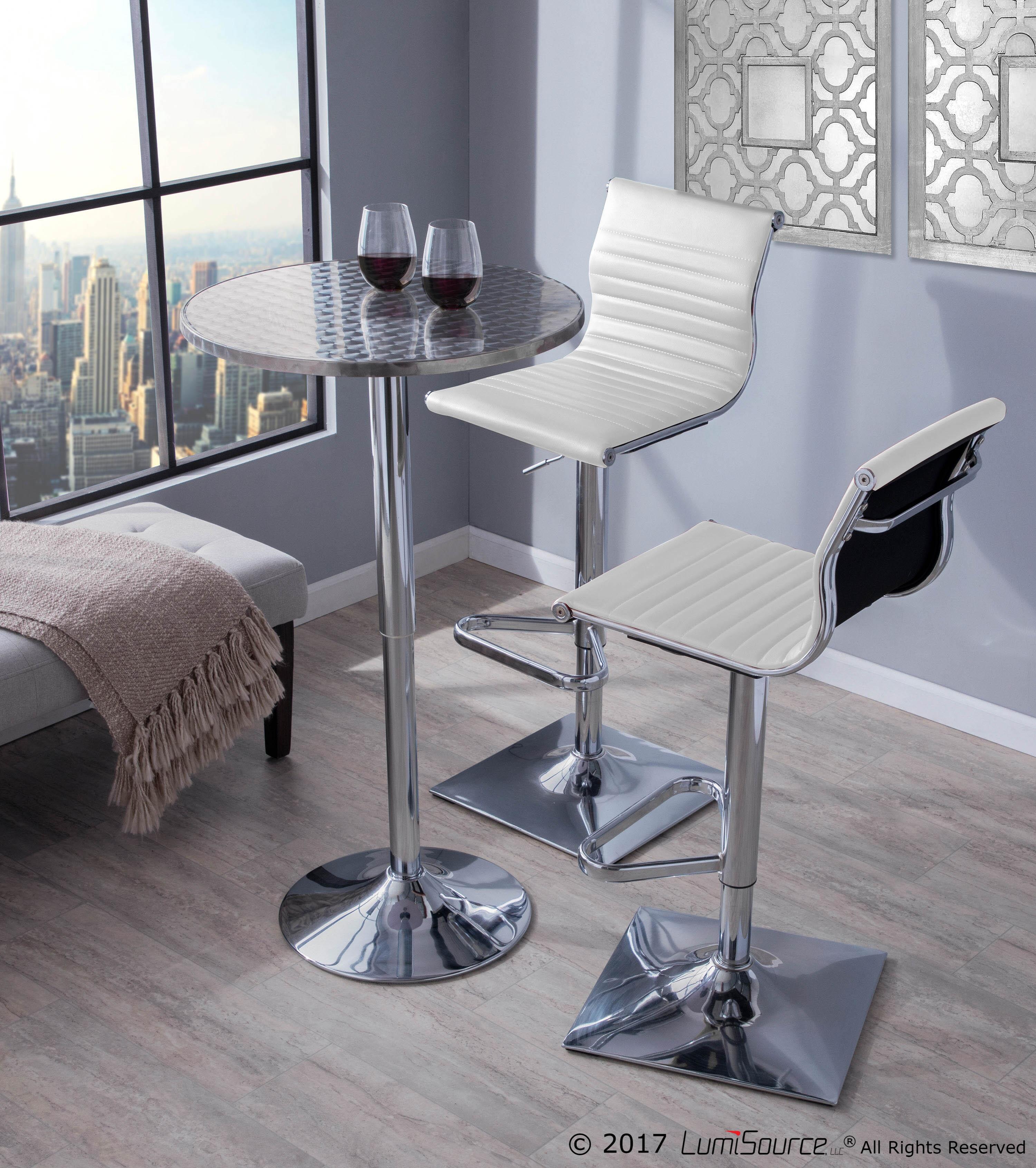 LumiSource Bistro Round Bar Table, , large
