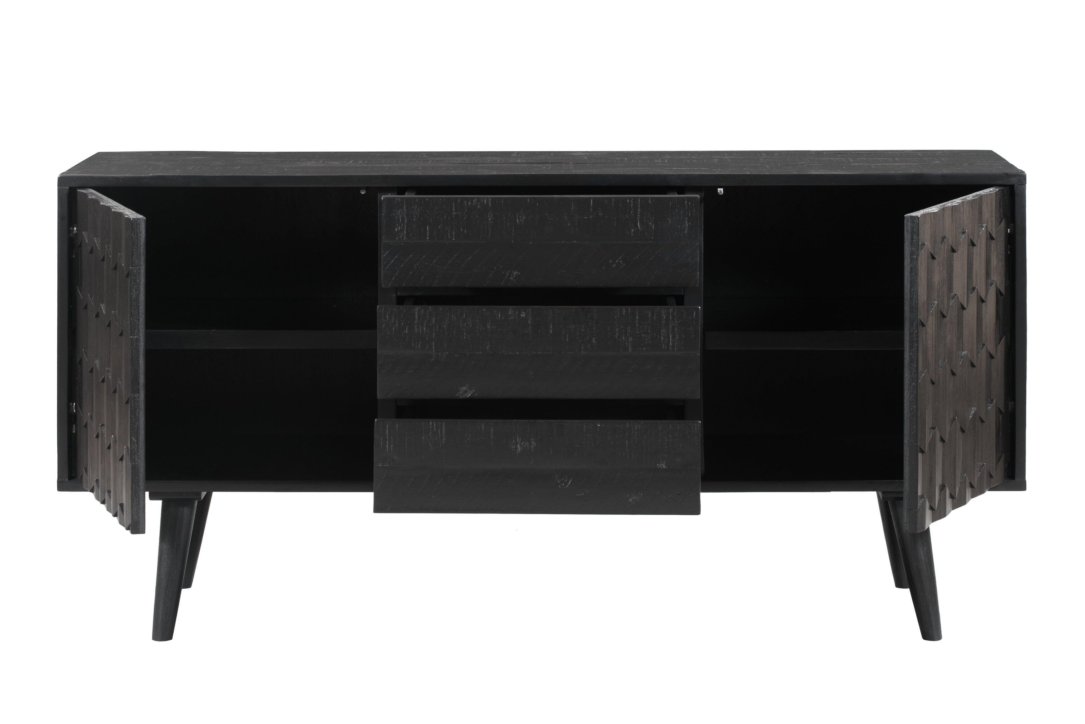 TOV Furniture Valentina Valentina Black Buffet, , large