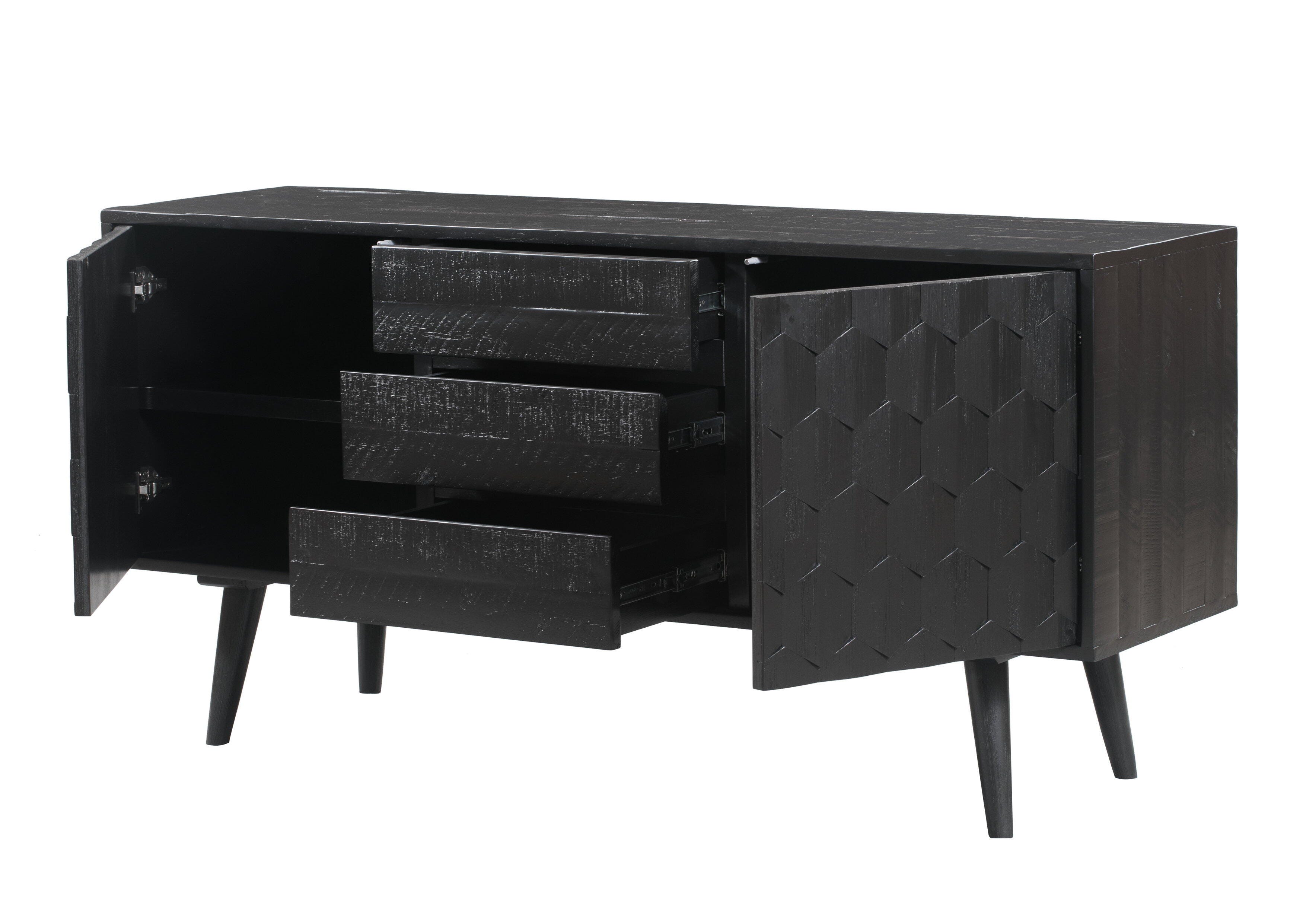 TOV Furniture Valentina Valentina Black Buffet, , large