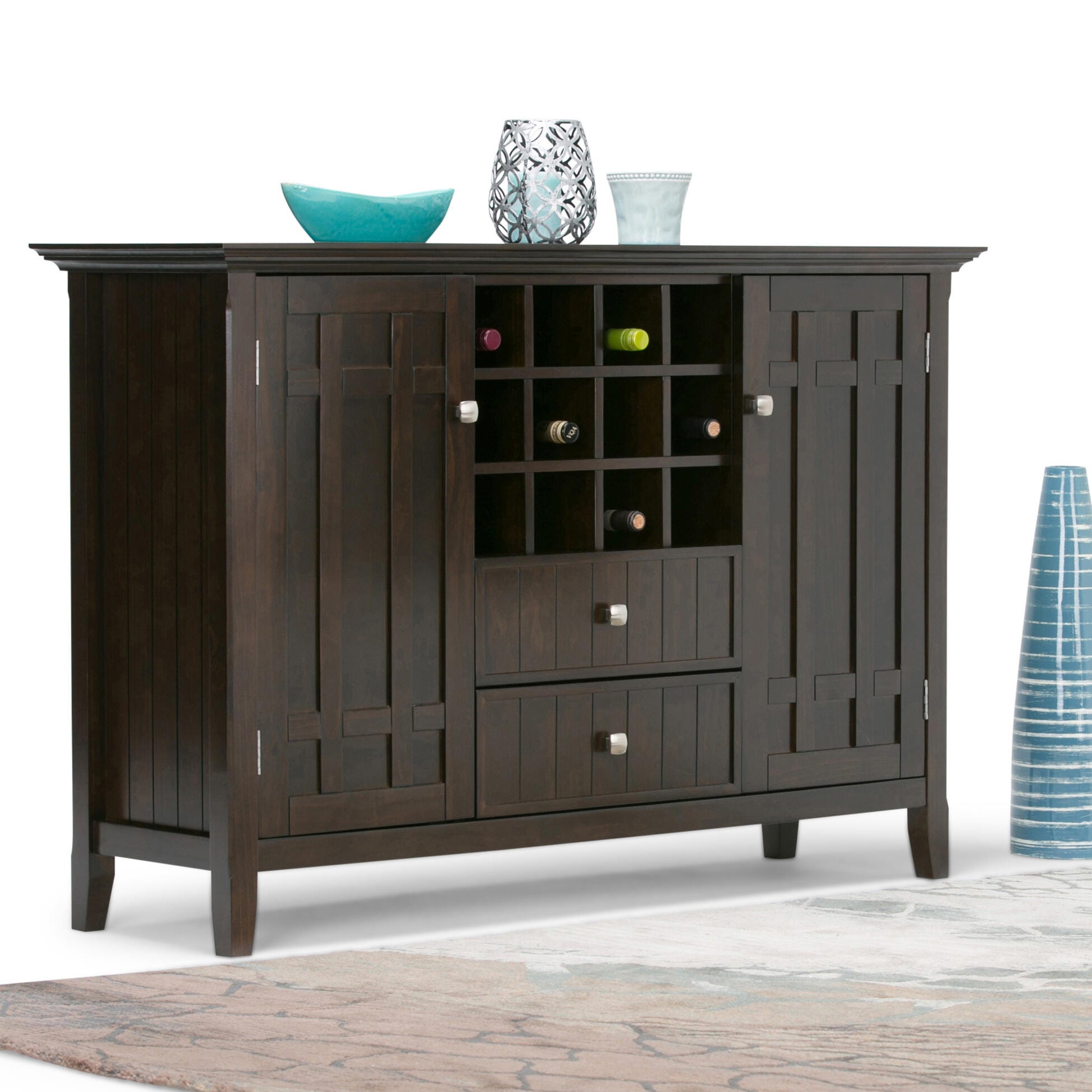 Simpli Home Bedford Sideboard Buffet, , rollover