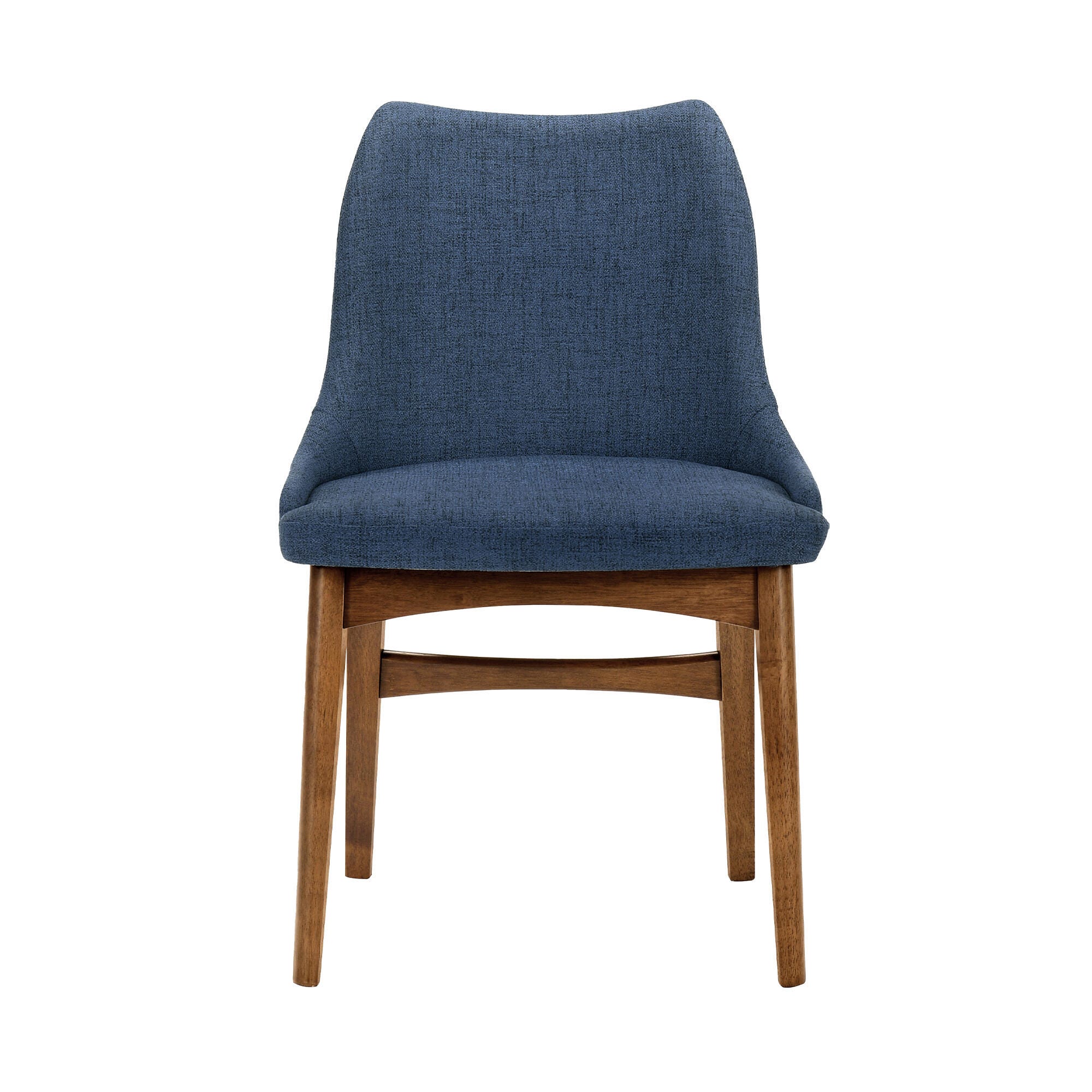 Azalea Dining Chair (Set of 2), Blue/Walnut, large