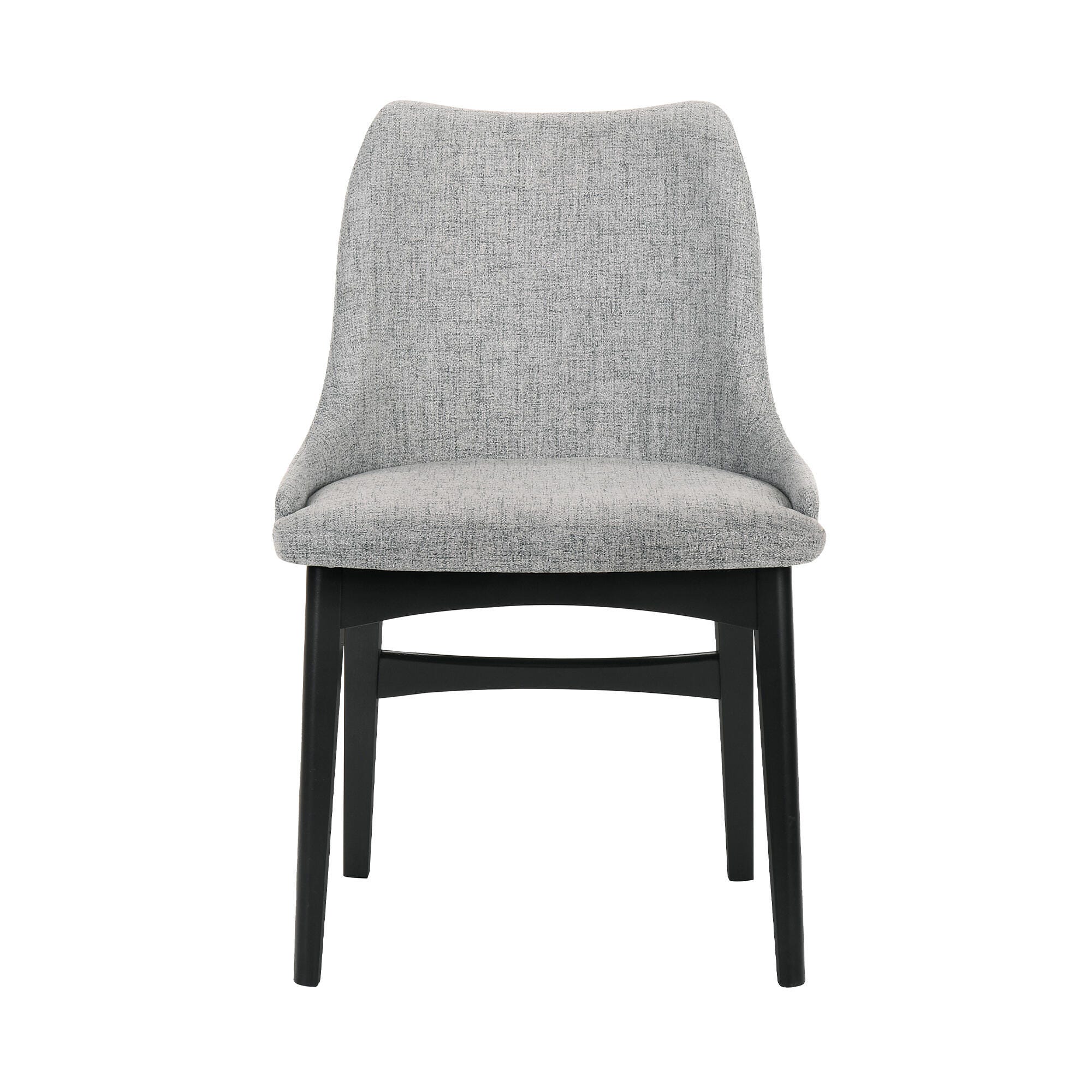 Azalea Dining Chair (Set of 2), Gray/Black, large