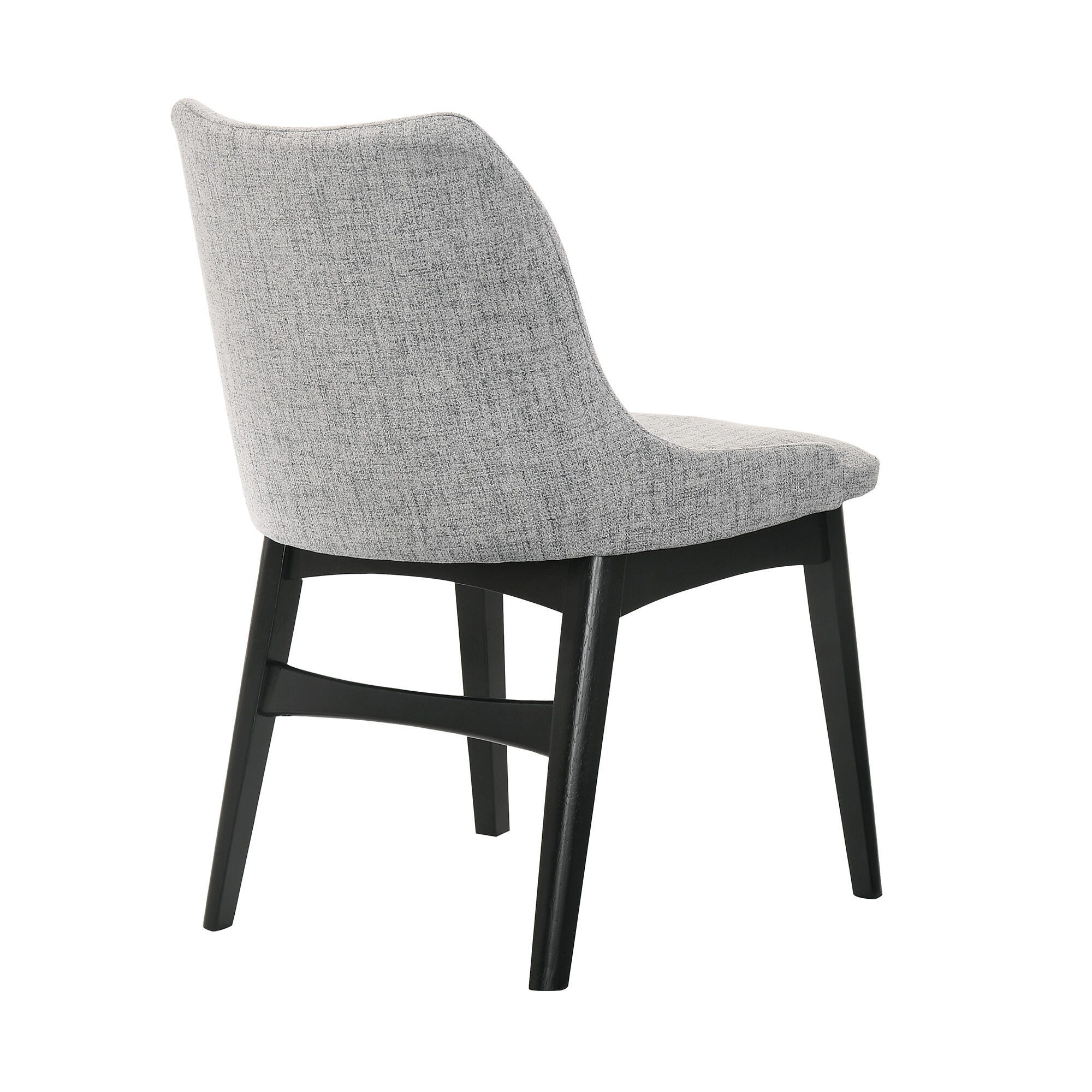 Azalea Dining Chair (Set of 2), Gray/Black, large