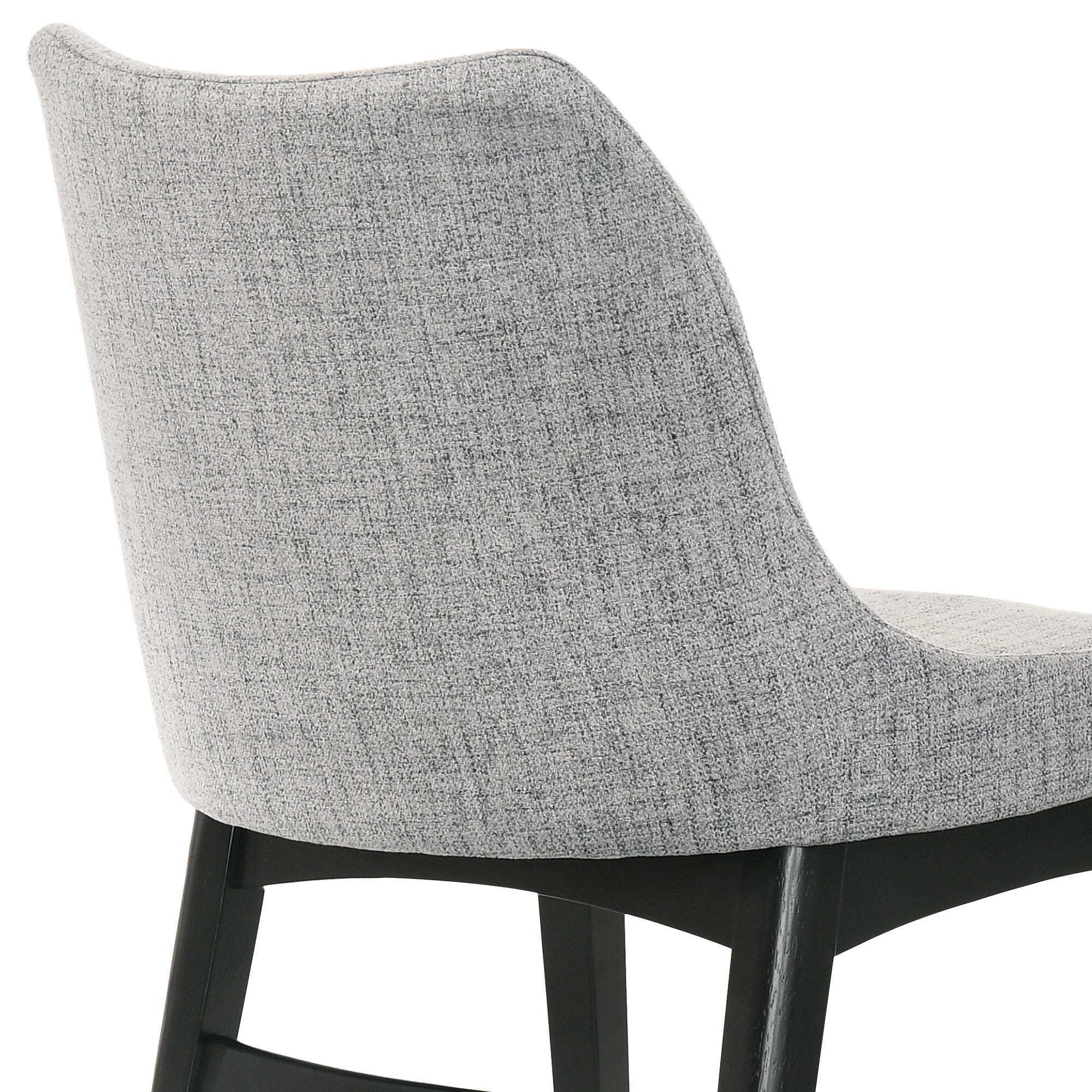 Azalea Dining Chair (Set of 2), Gray/Black, large