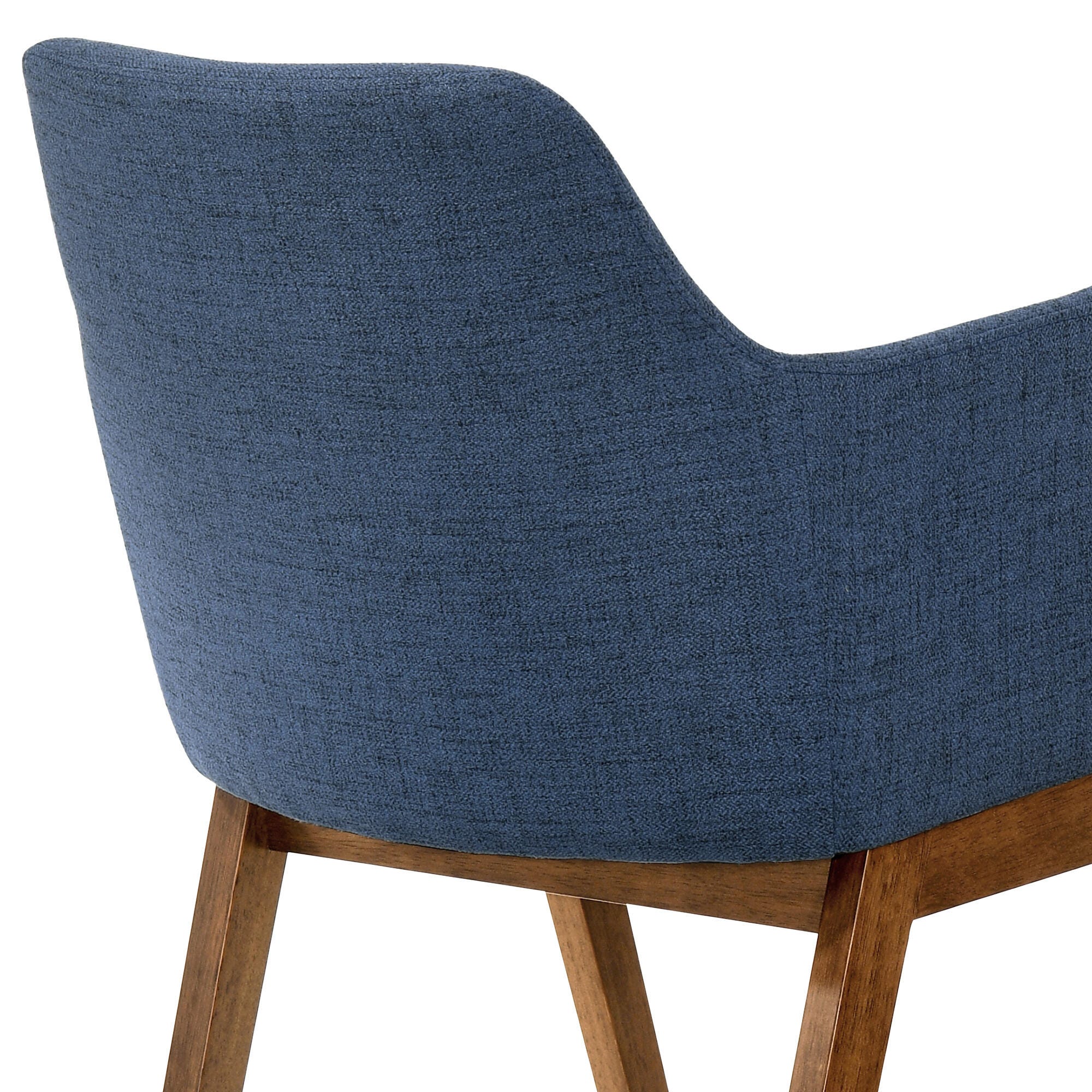 Renzo Dining Chair (Set of 2), Blue/Walnut, large