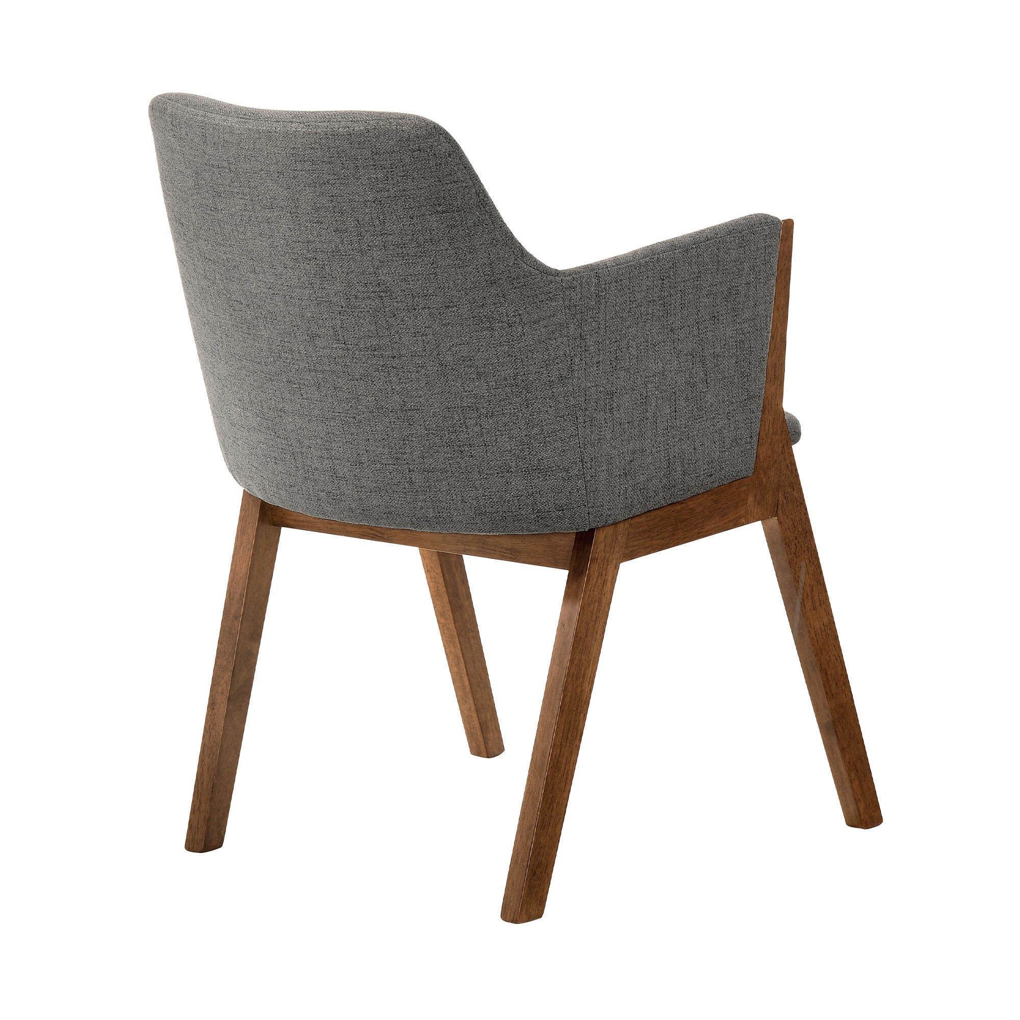 Renzo Dining Chair (Set of 2), Charcoal/Walnut, large