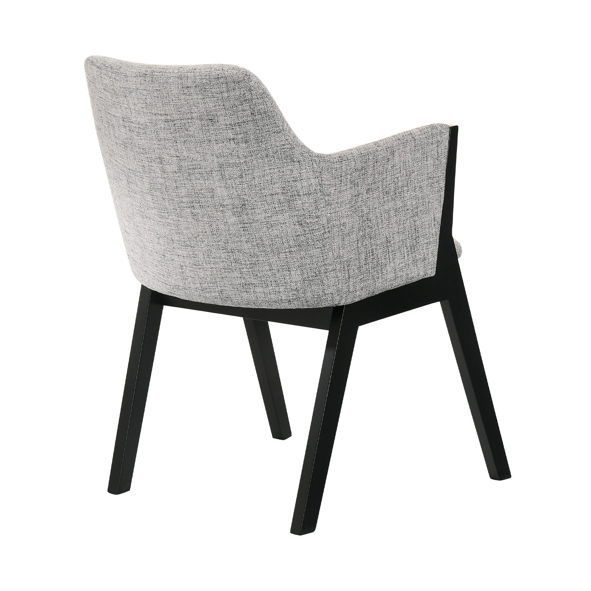 Renzo Dining Chair (Set of 2), Gray/Black, large