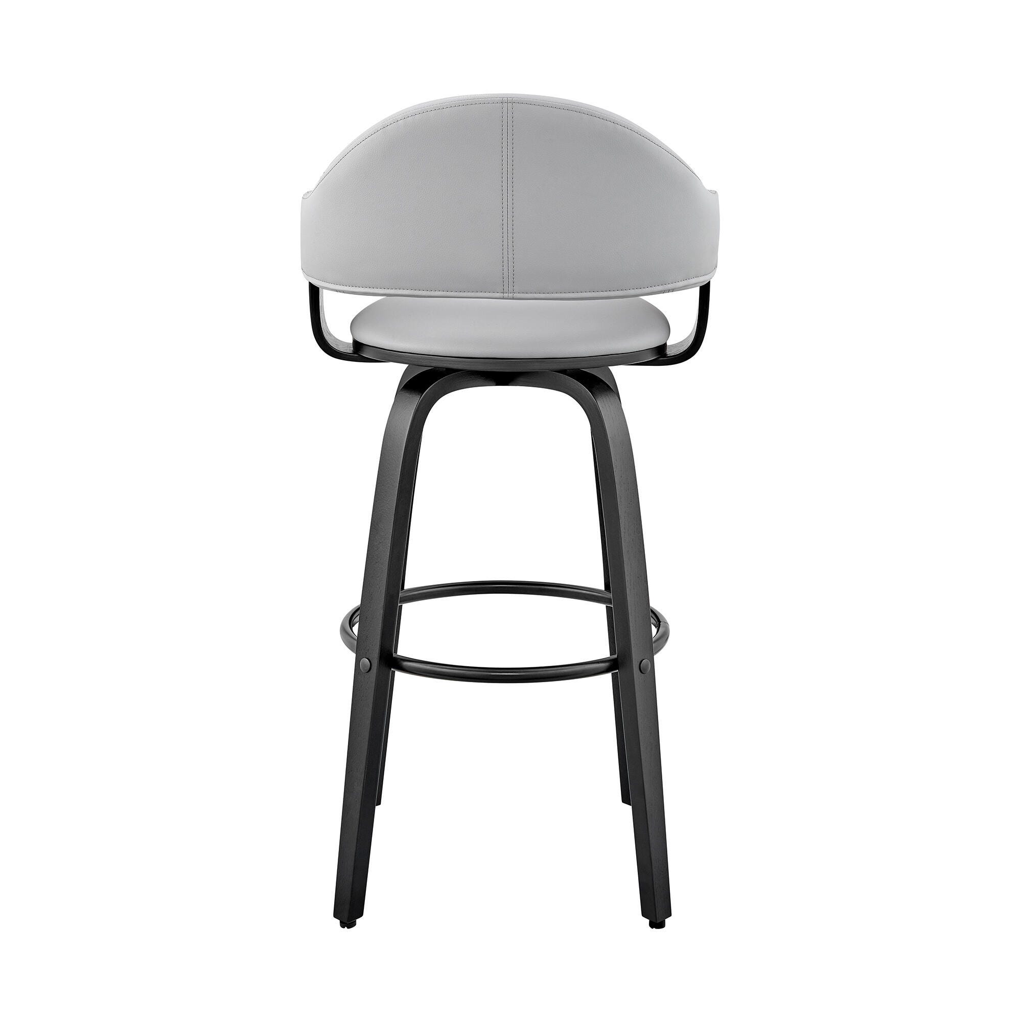 Daxton Barstool, Gray/Black, large