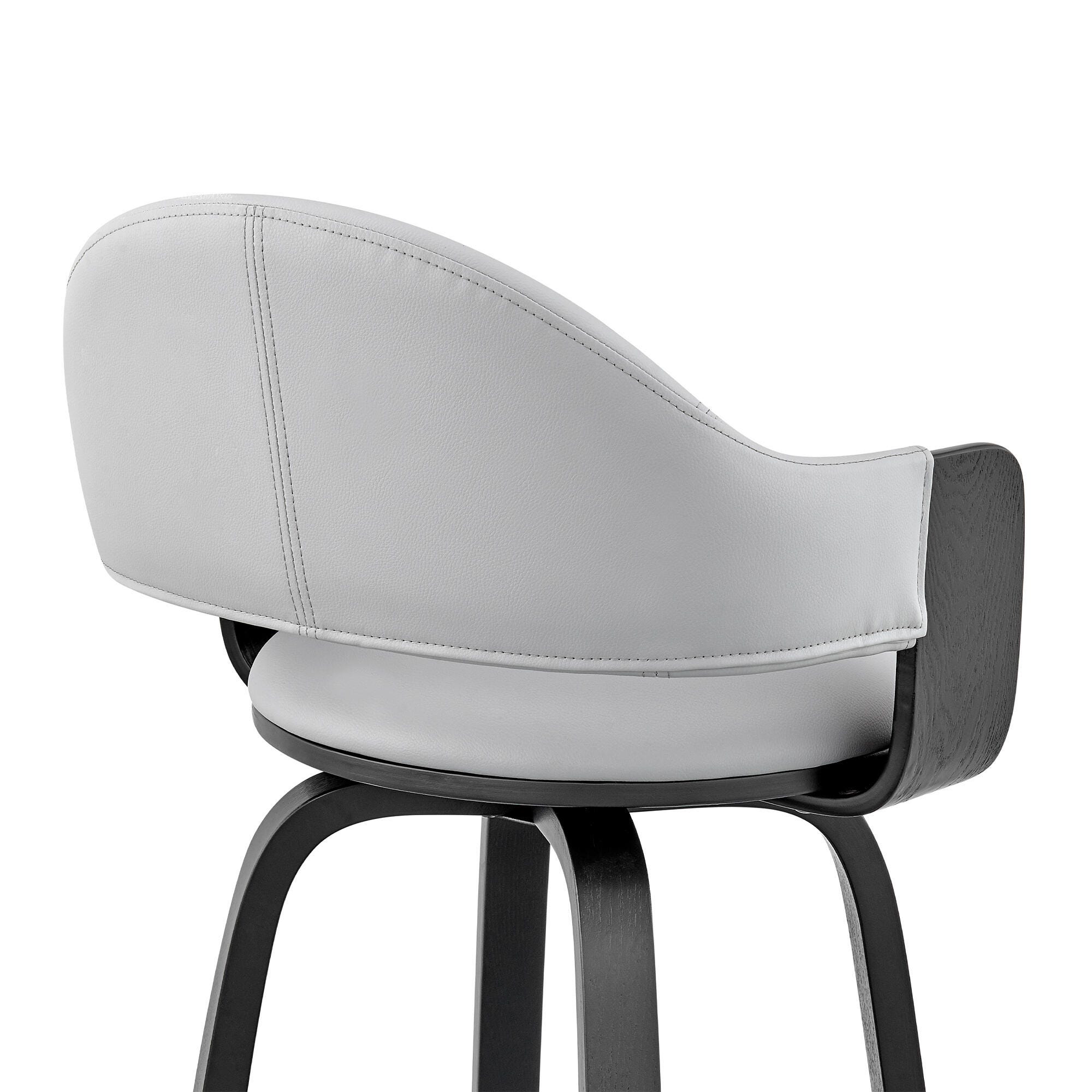 Daxton Barstool, Gray/Black, large