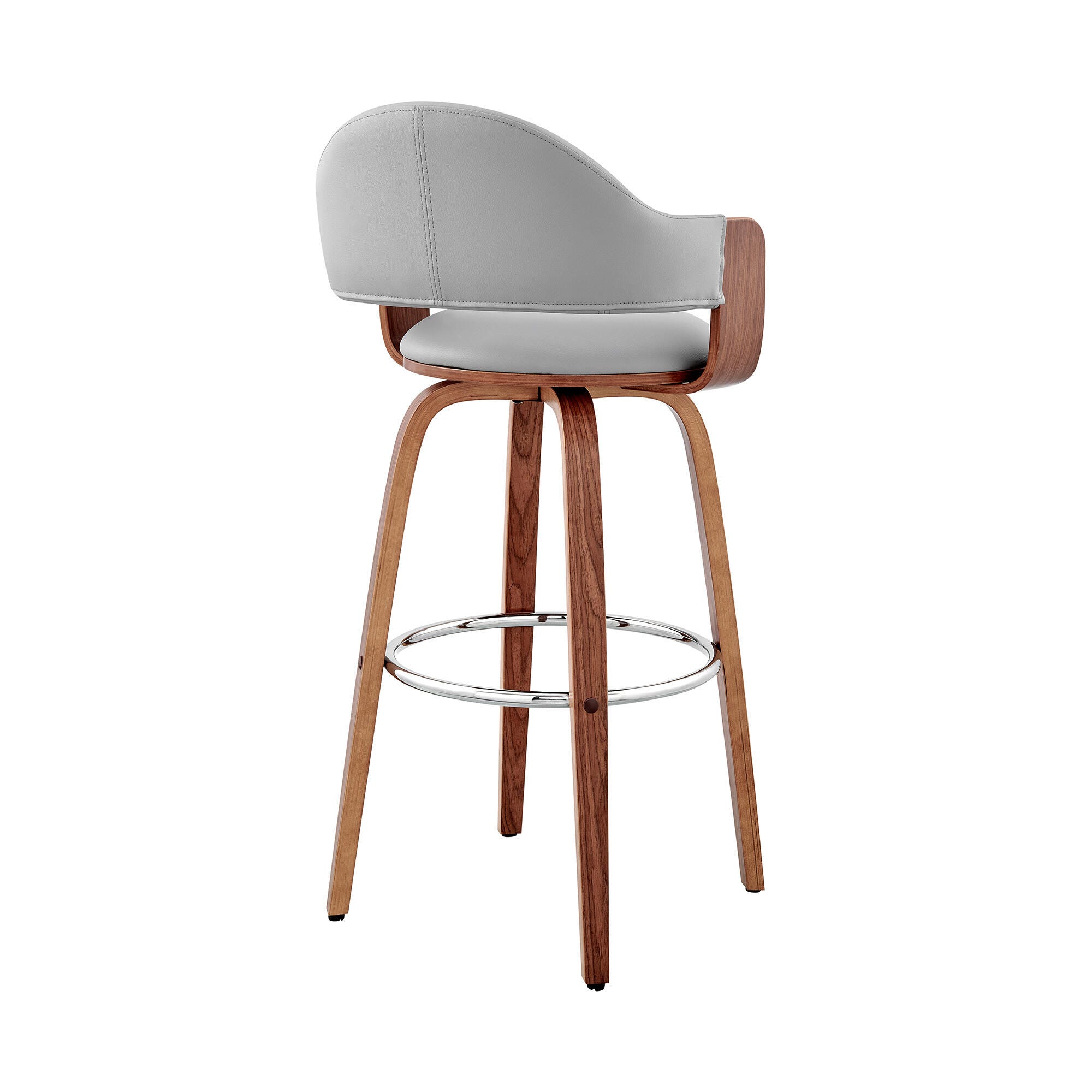 Daxton Counterstool, Gray/Walnut, large