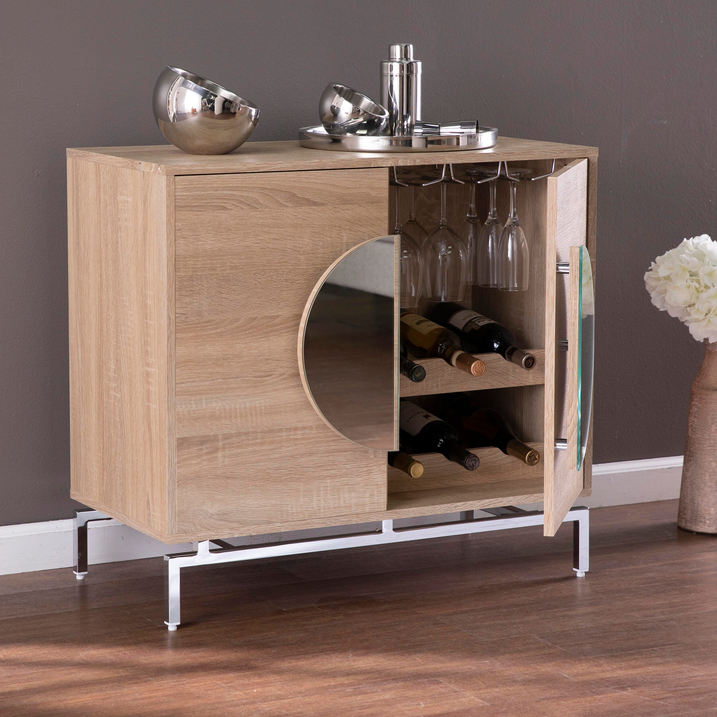 Southern Enterprises Holden Bar Cabinet, , large
