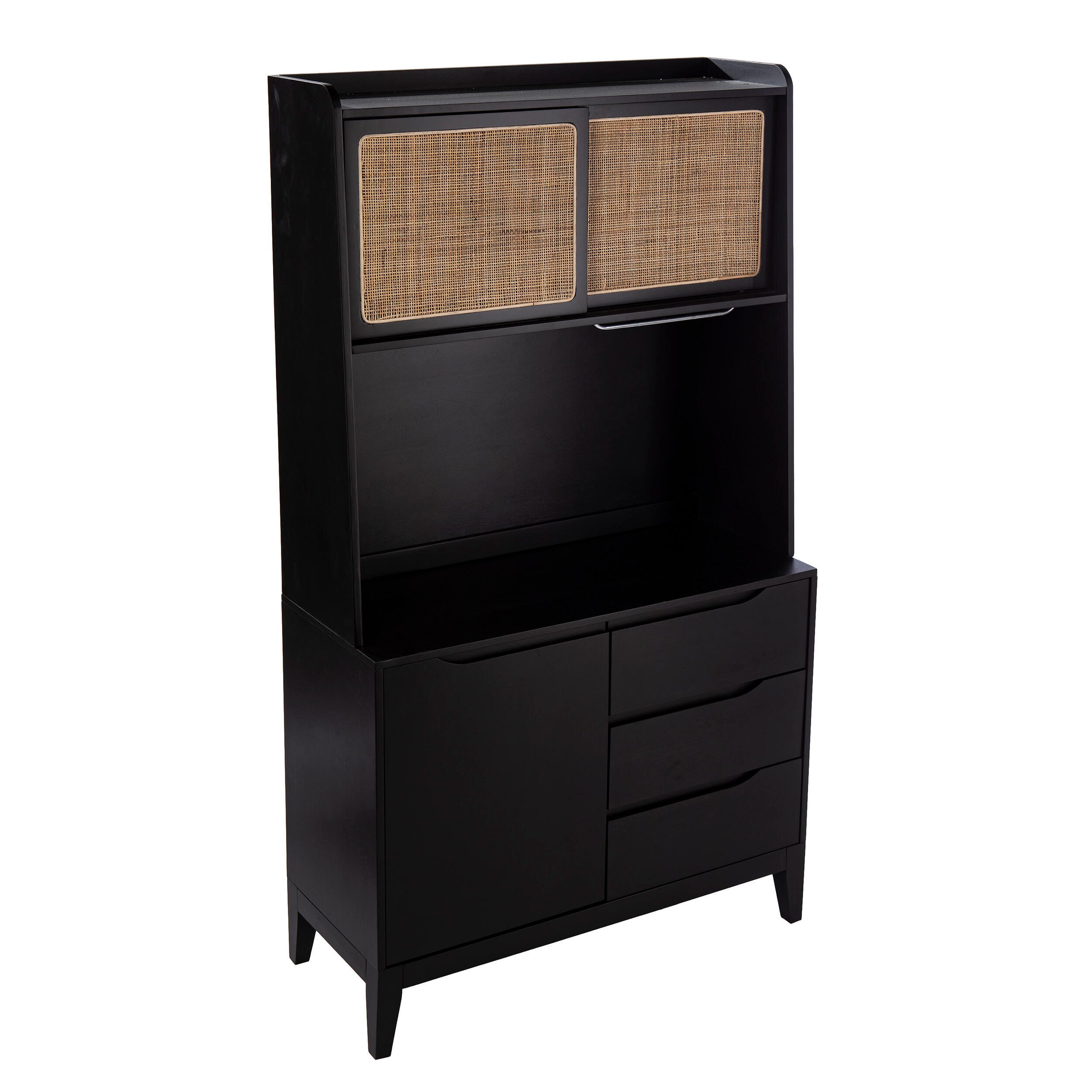 Southern Enterprises Nollyn Tall Buffet Cabinet, , large