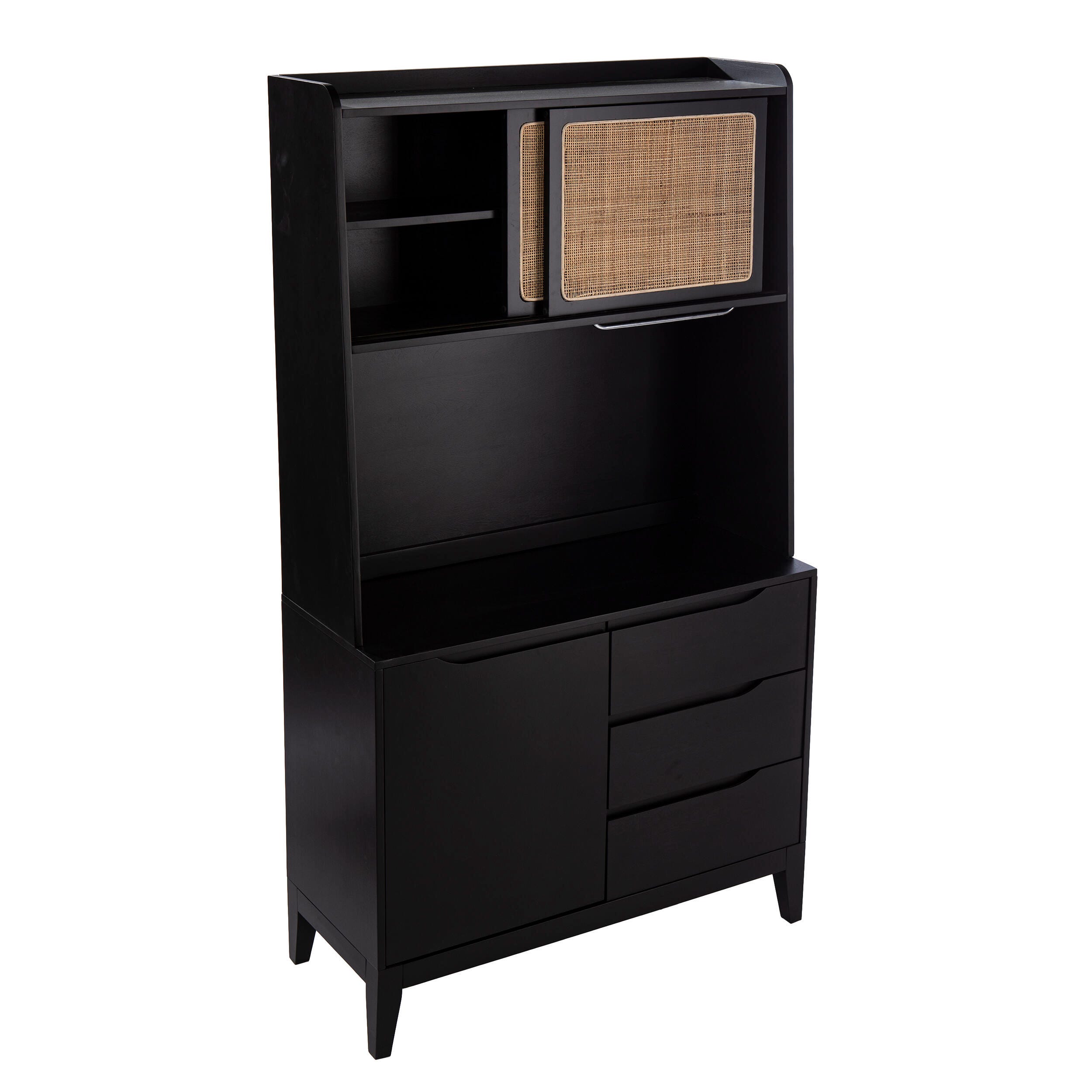 Southern Enterprises Nollyn Tall Buffet Cabinet, , large