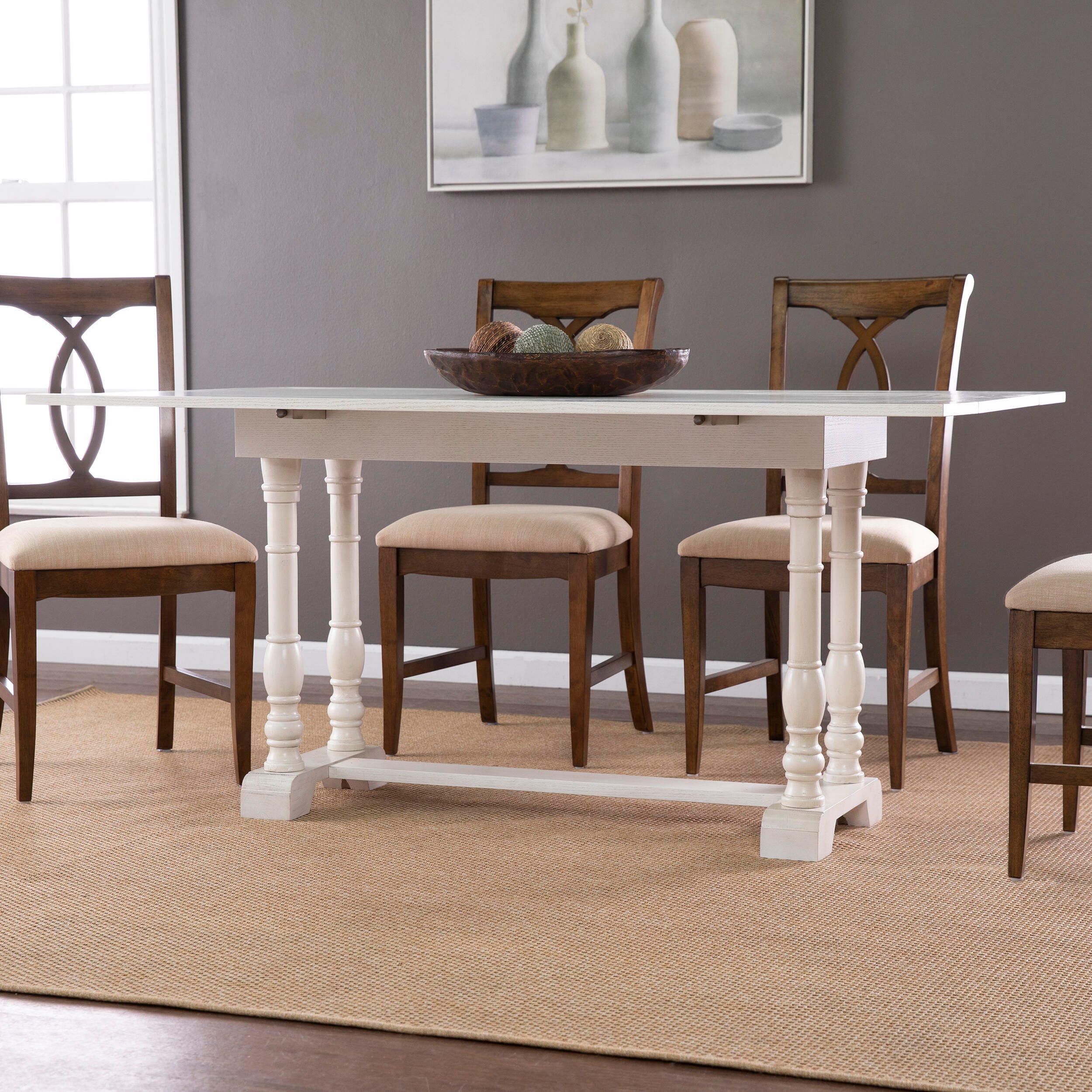 Southern Enterprises Furniture Leighanna Folding Dining Table | Ashley