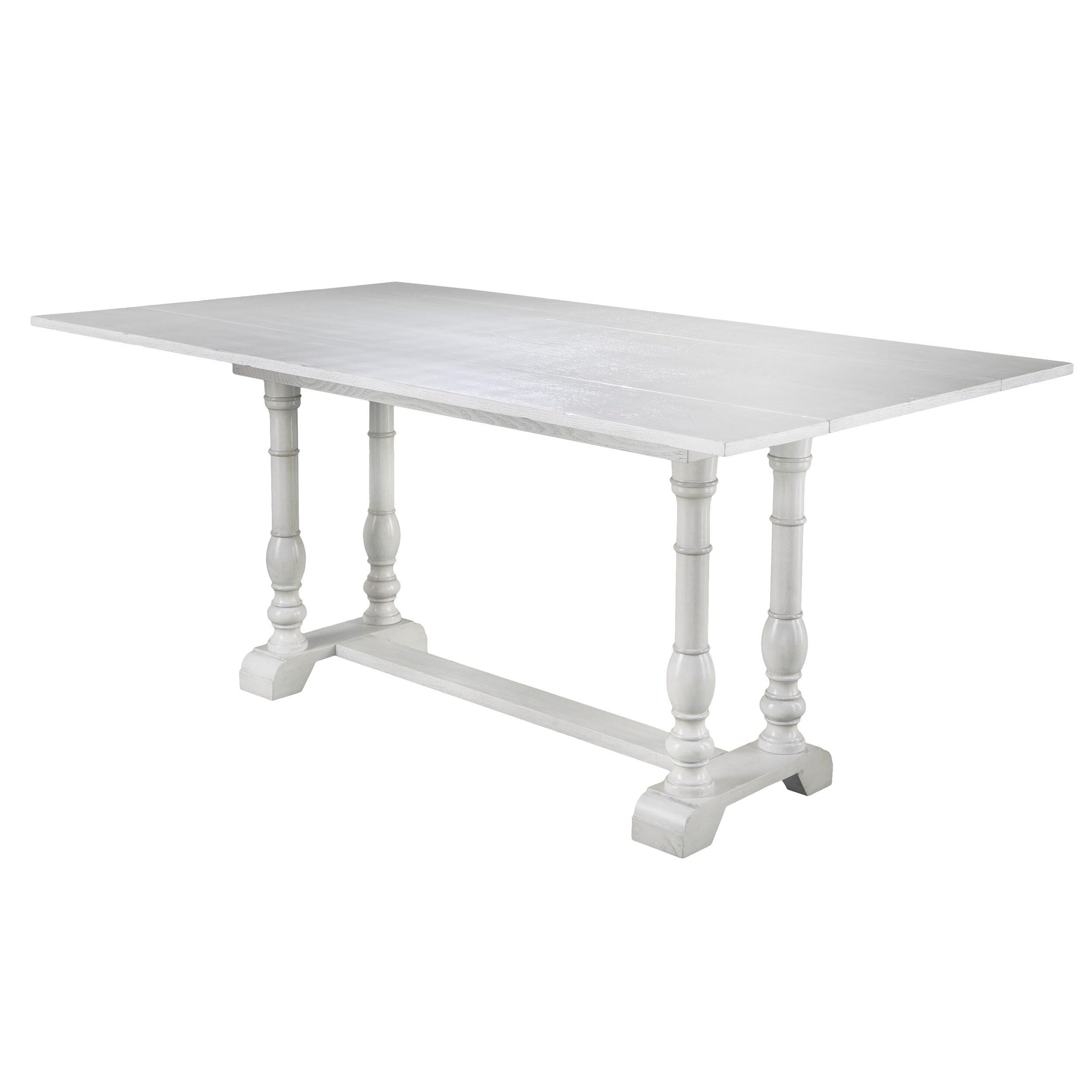 Southern Enterprises Leighanna Folding Trestle Console to Dining Table, , large