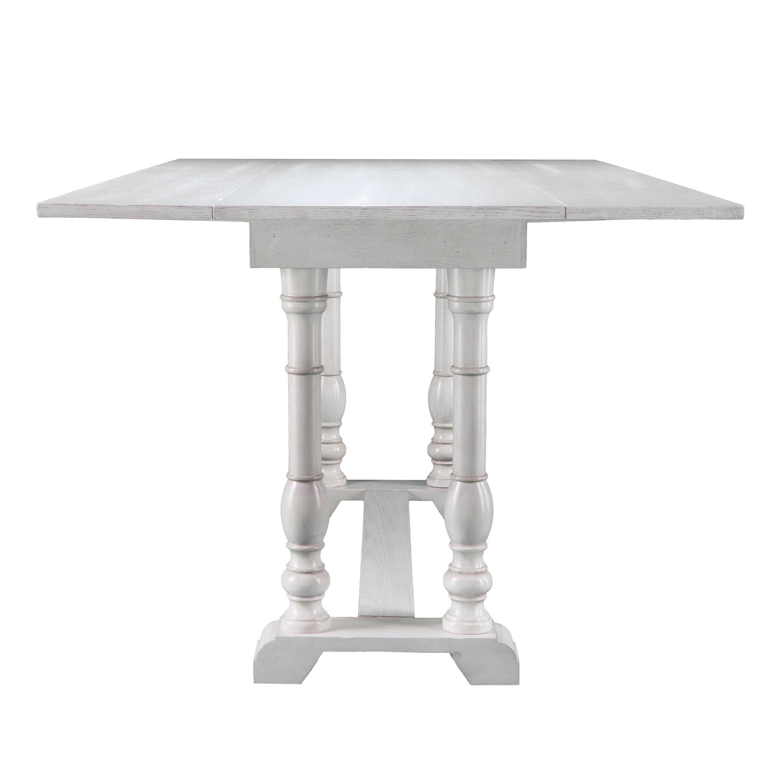 Southern Enterprises Leighanna Folding Trestle Console to Dining Table, , large