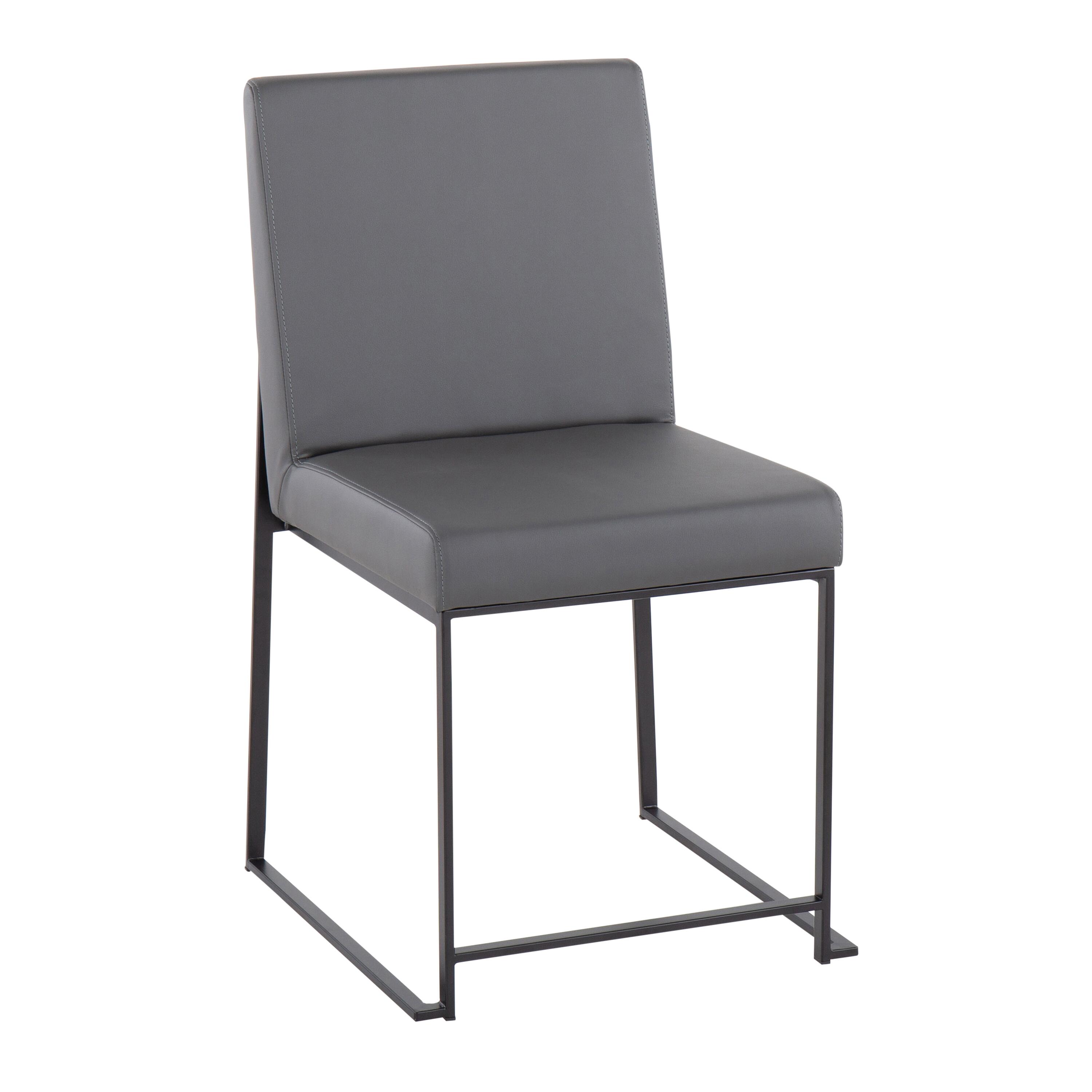 LumiSource High Back Fuji Dining Chair - Set of 2, , large