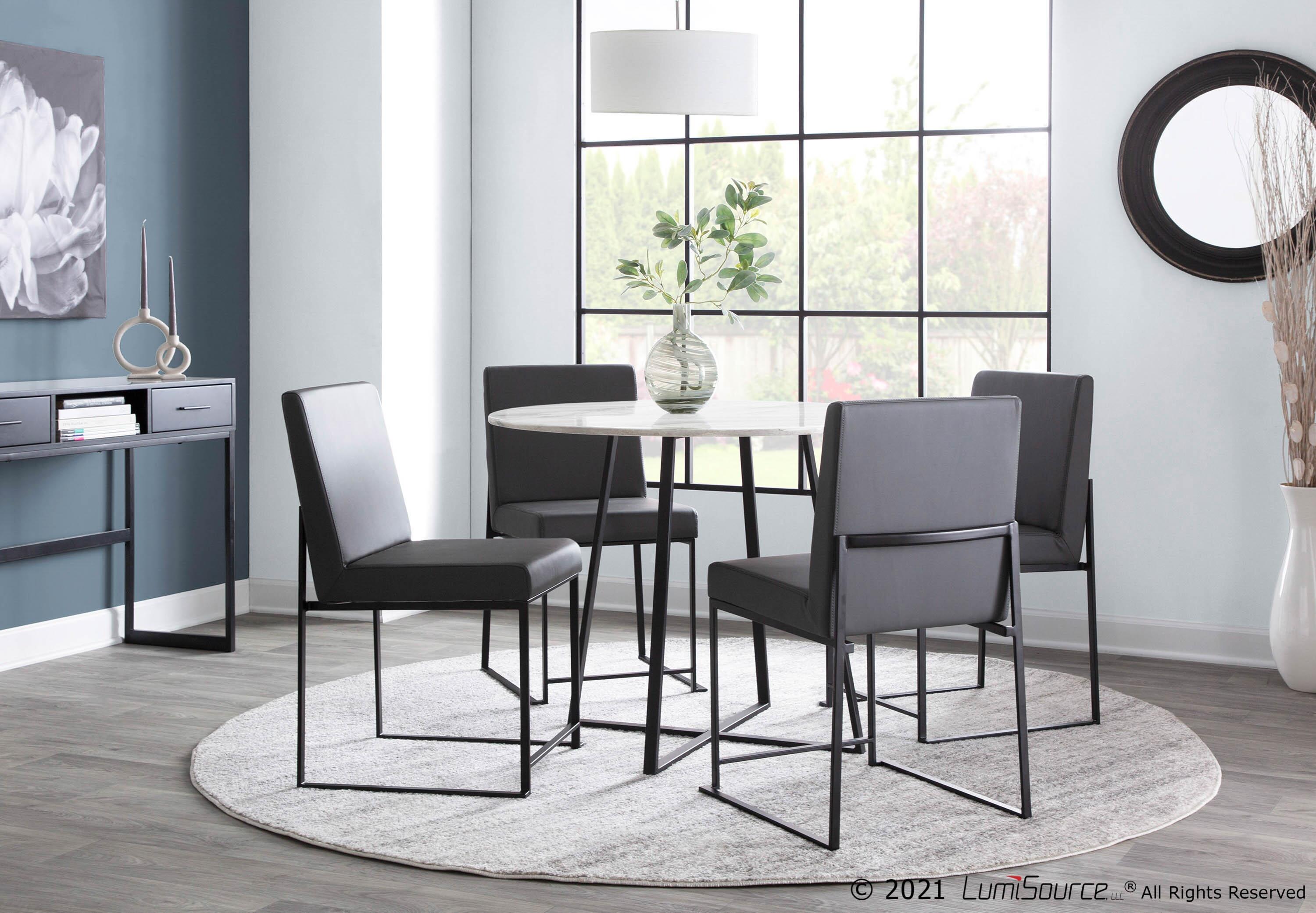 LumiSource High Back Fuji Dining Chair - Set of 2, , large