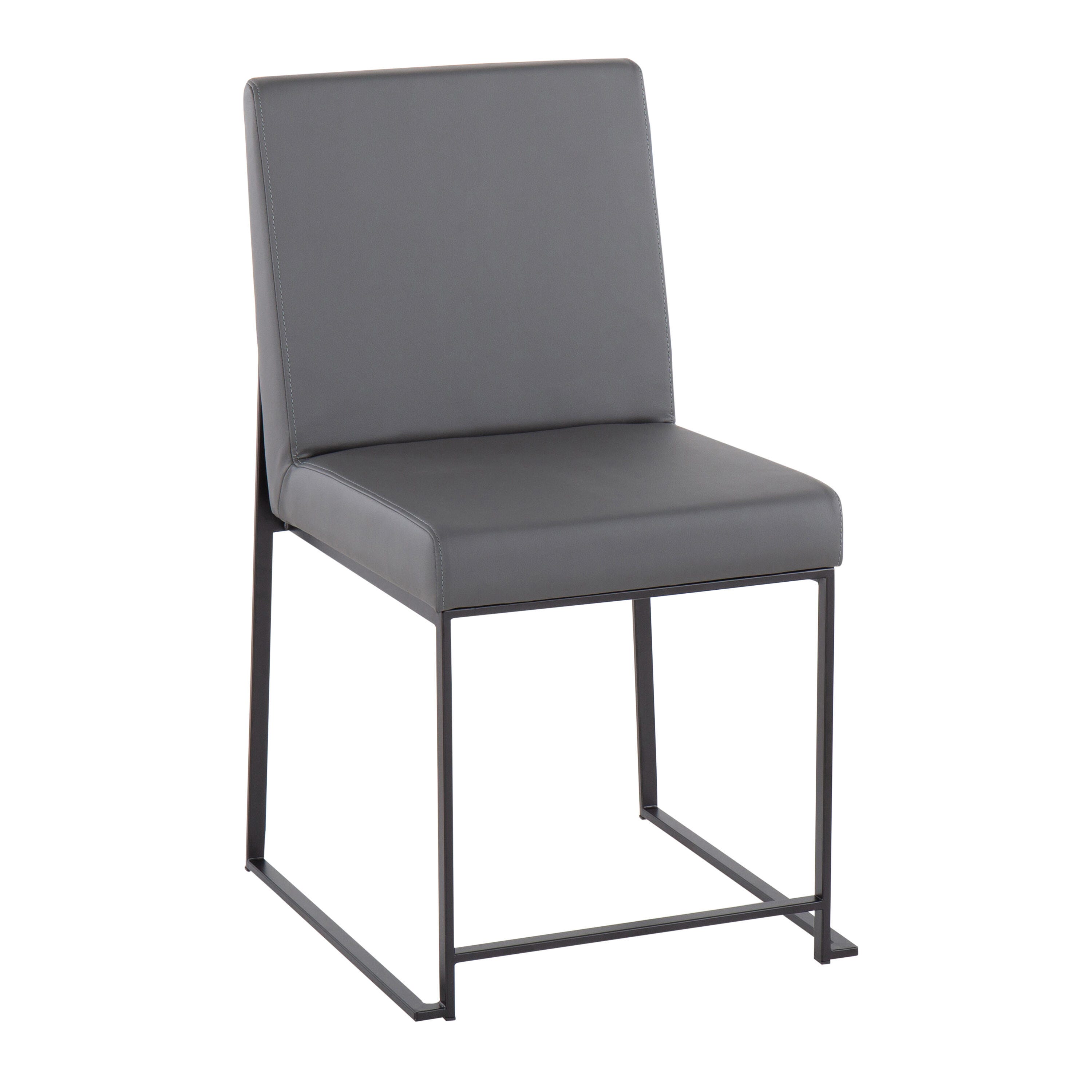 LumiSource High Back Fuji Dining Chair - Set of 2, , large