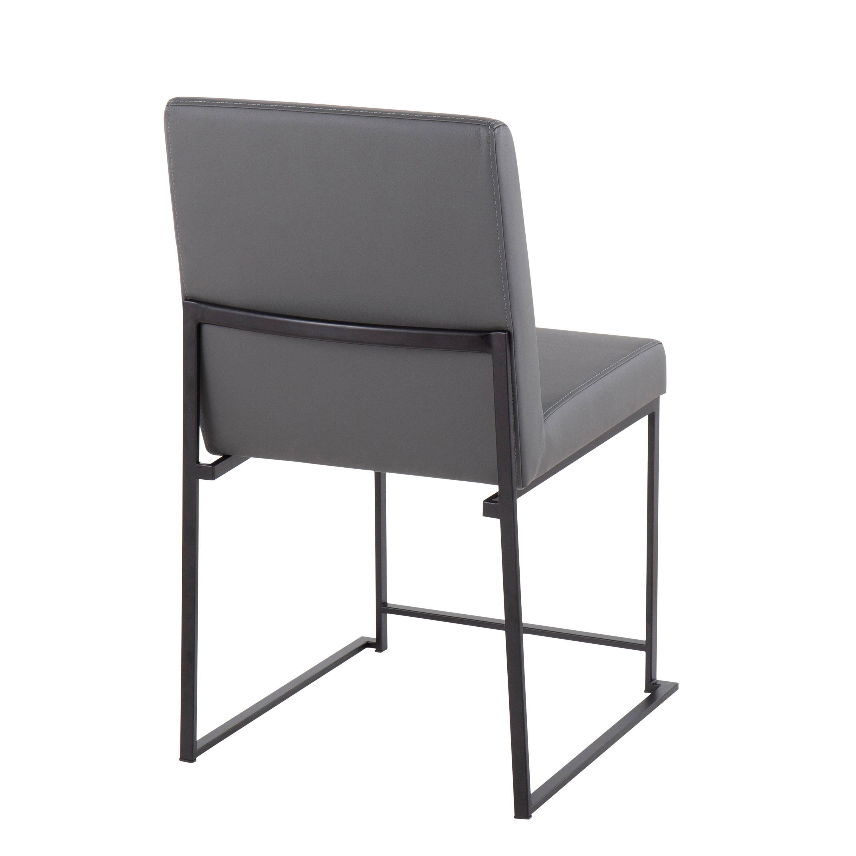 LumiSource High Back Fuji Dining Chair - Set of 2, , large