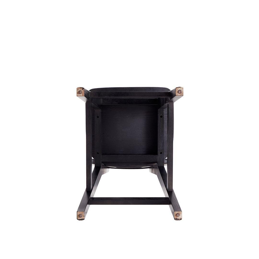 Versailles Counter Stool, Black/Natural, large