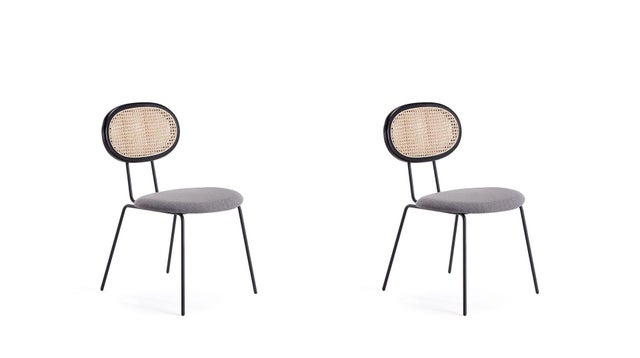Manhattan Comfort Jardin Upholstered Dining Chair (Set of 2)