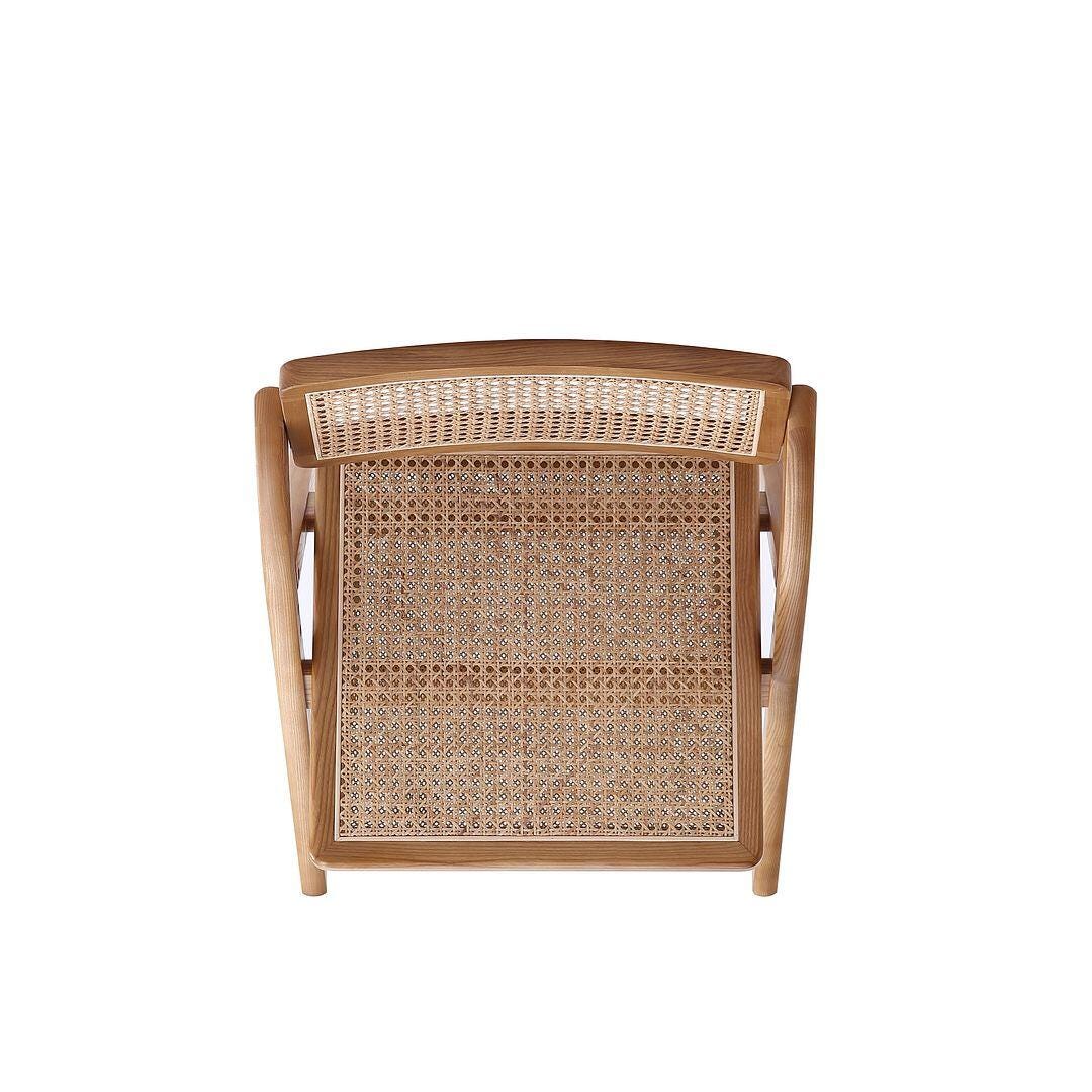 Manhattan Comfort Lambinet Dining Chair (Set of 2), Natural, large