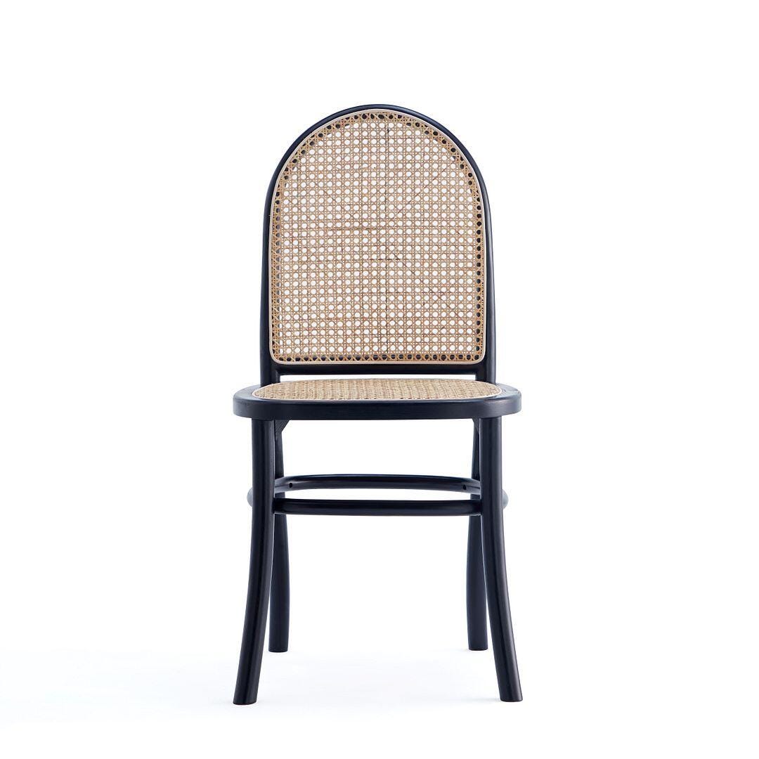 Manhattan Comfort Paragon 2.0 Dining Chair (Set of 2), Black/Gray, large