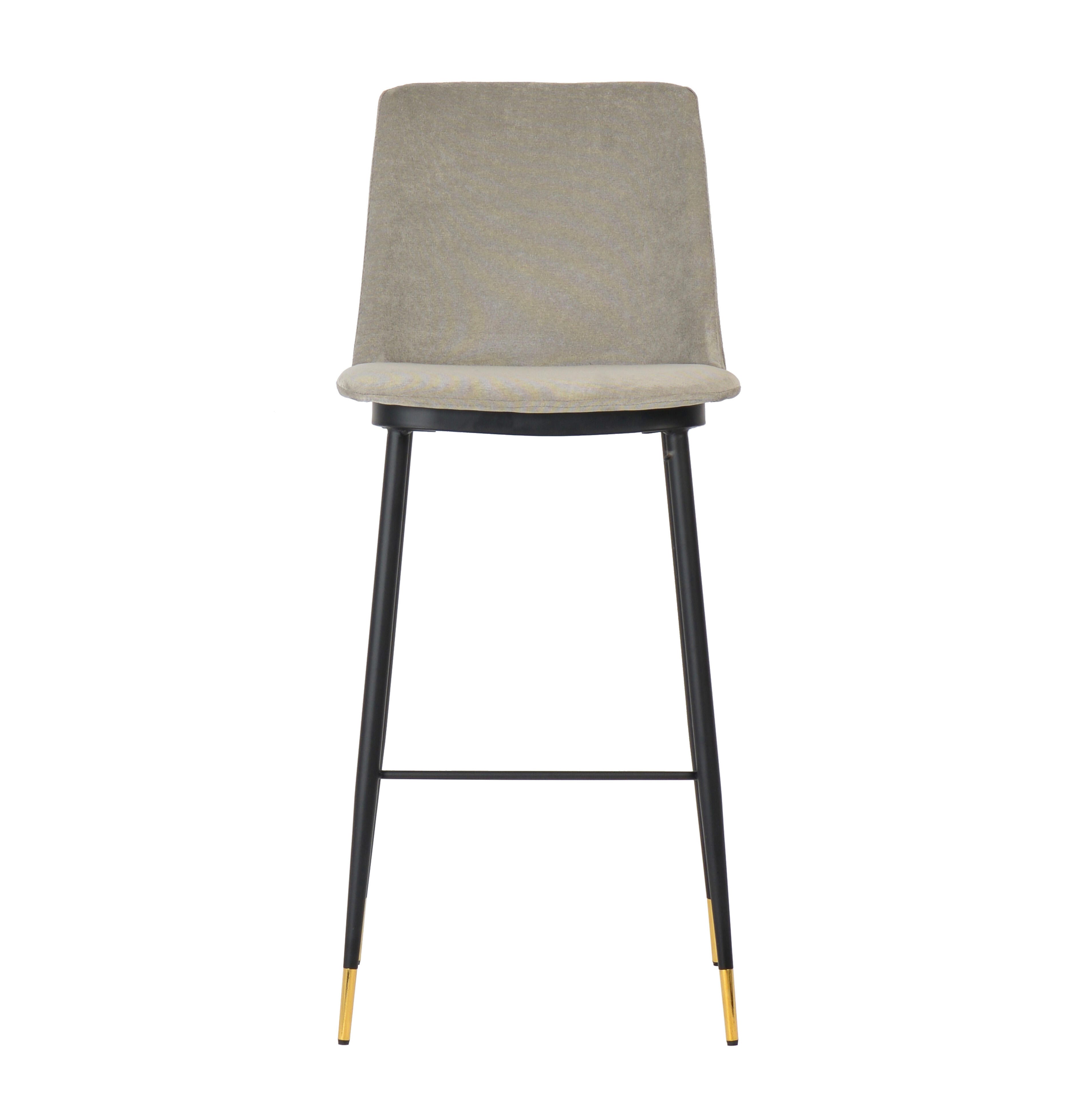TOV Furniture Evora Counter Stool (Set of 2), Gray, large