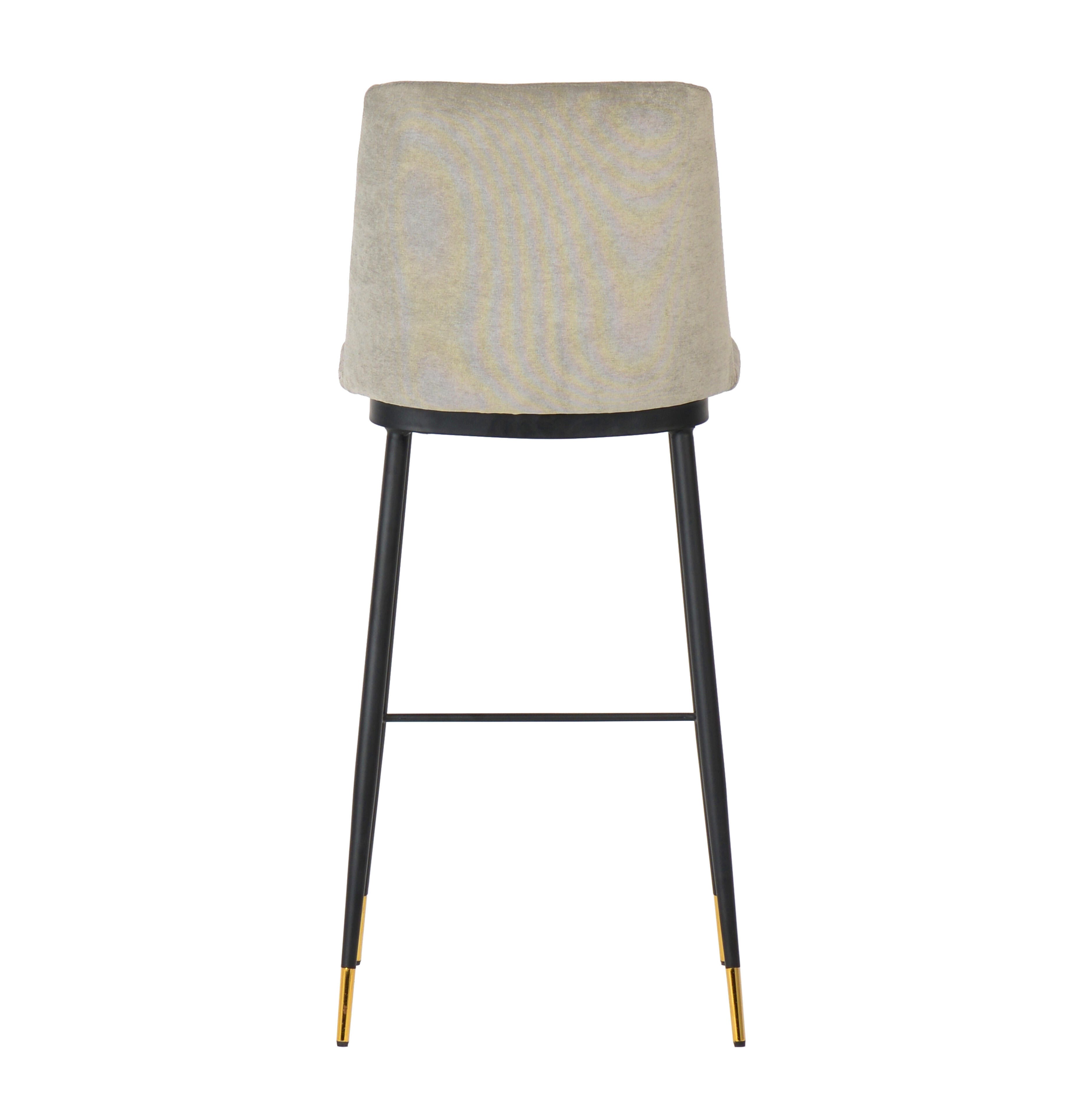 TOV Furniture Evora Counter Stool (Set of 2), Gray, large