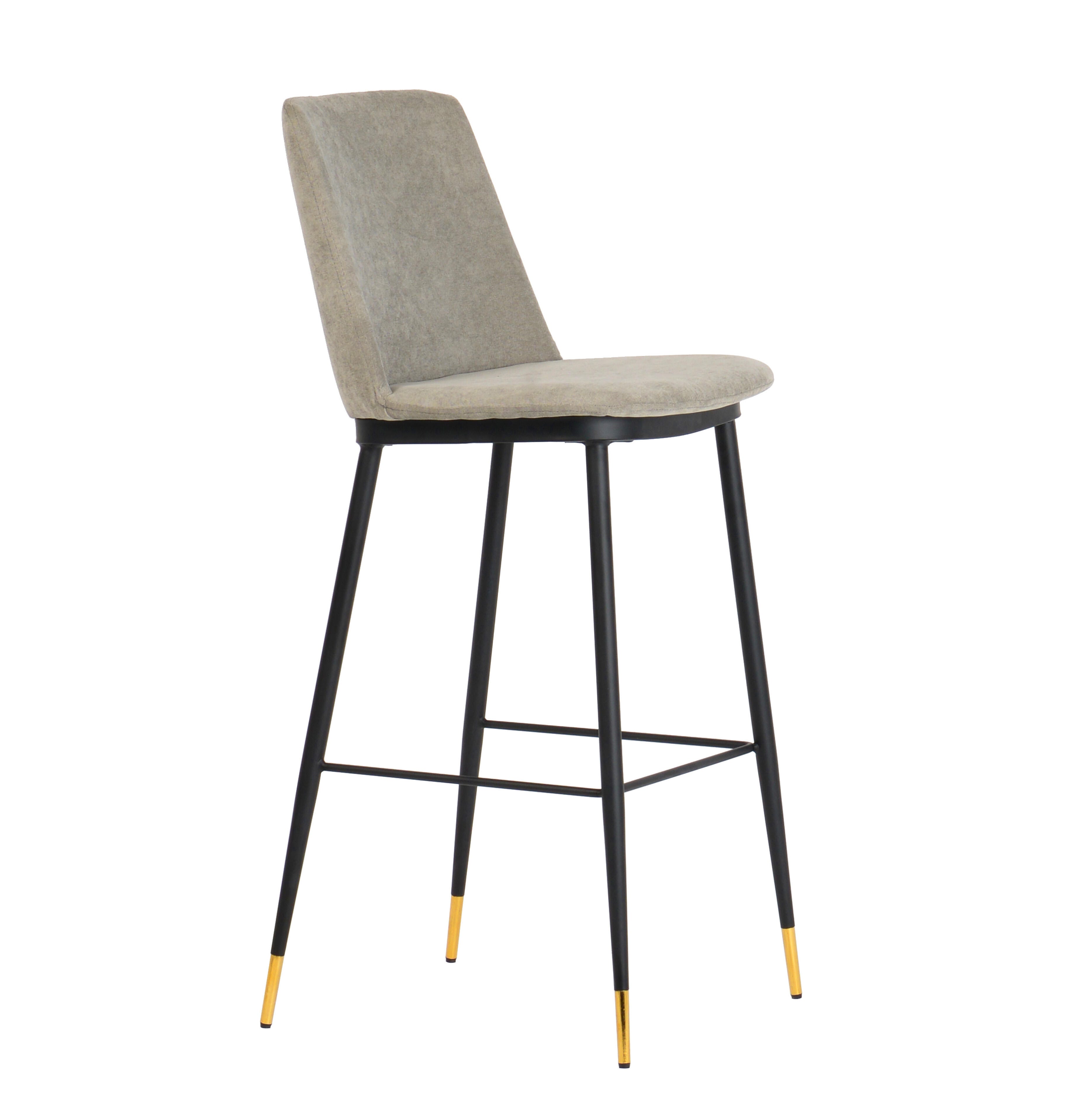 TOV Furniture Evora Counter Stool (Set of 2), Gray, large