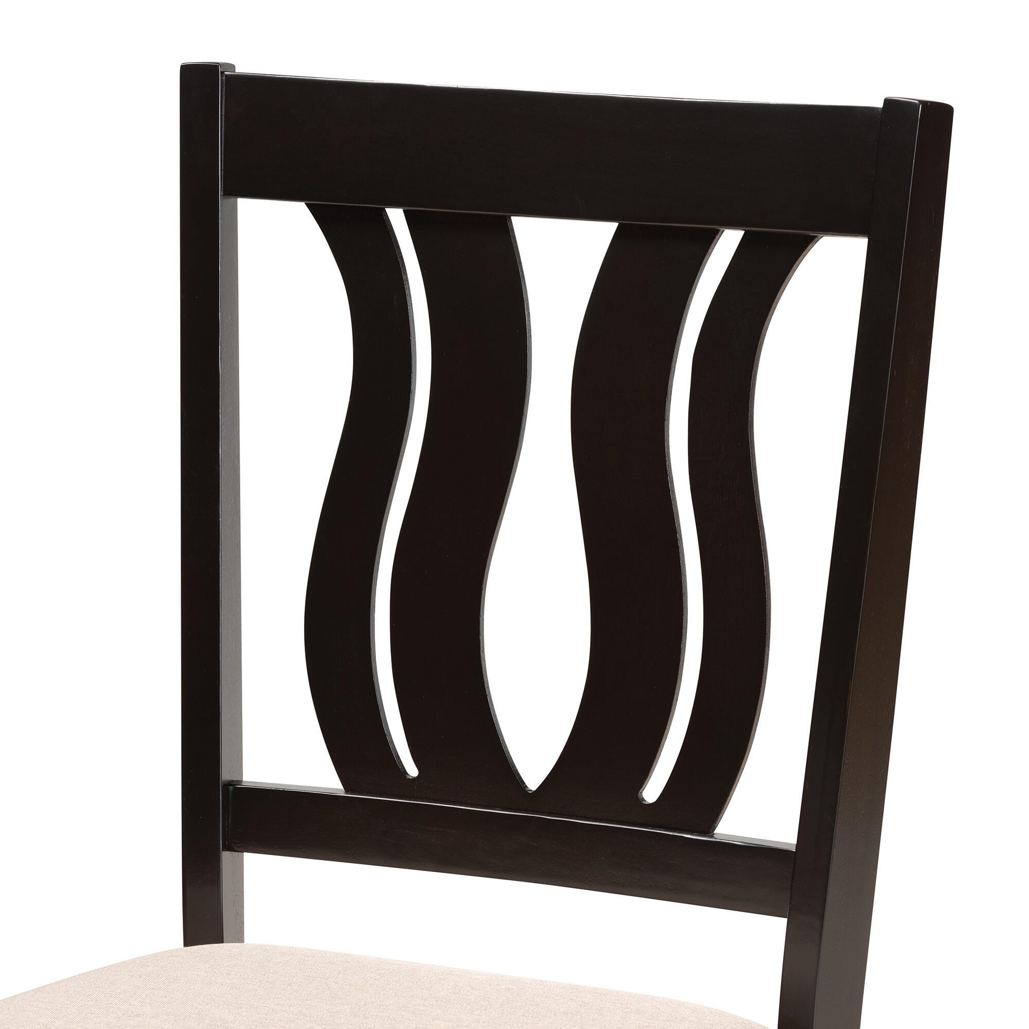 Baxton Studio Fenton 5-Piece Dining Set, , large