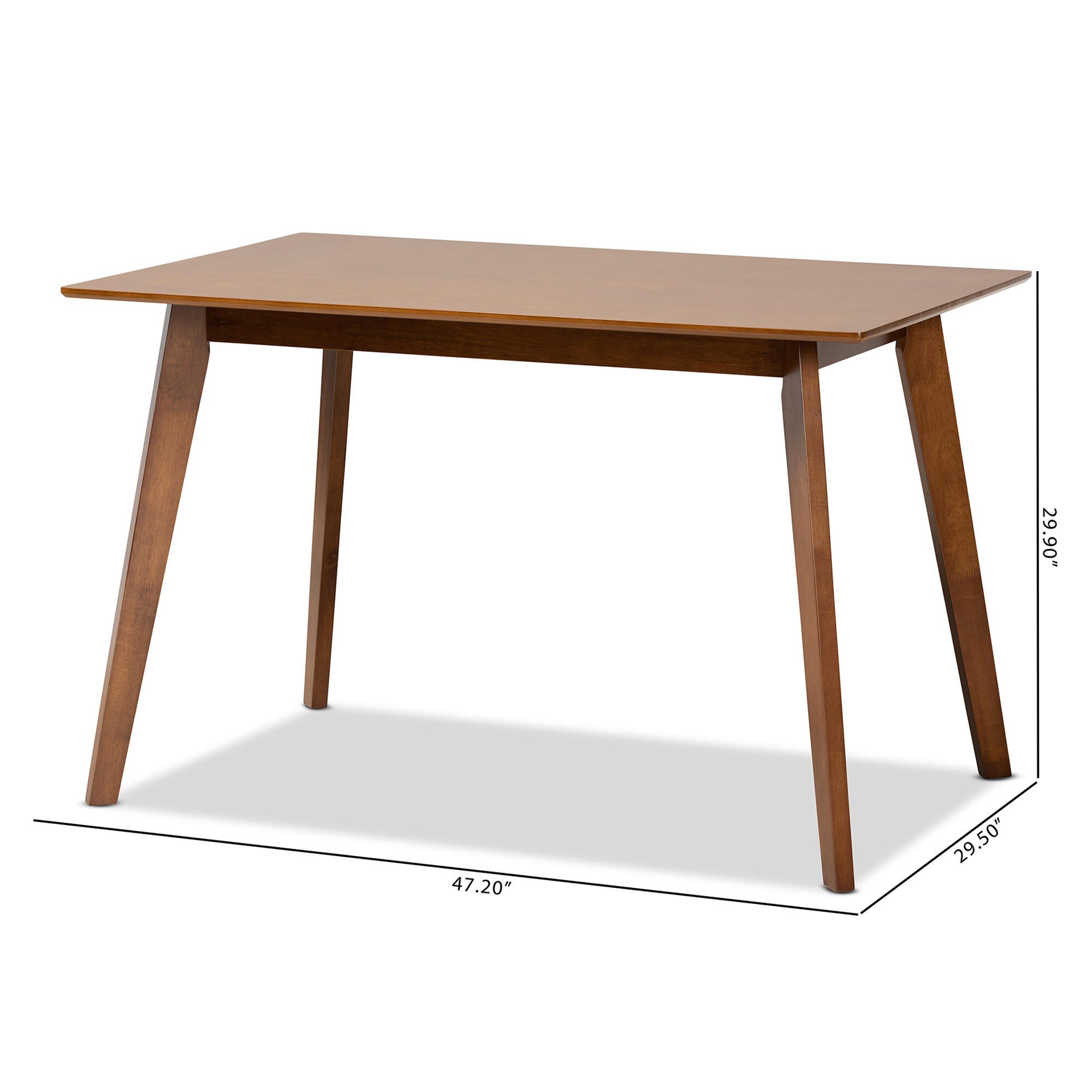 Baxton Studio Maila Dining Table, , large