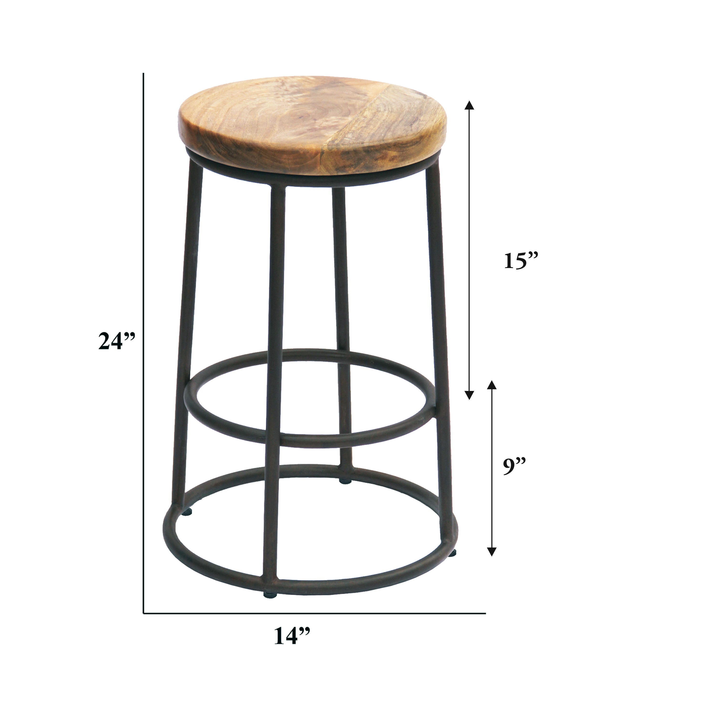 Benzara.inc Counter Height Bar Stool, , large