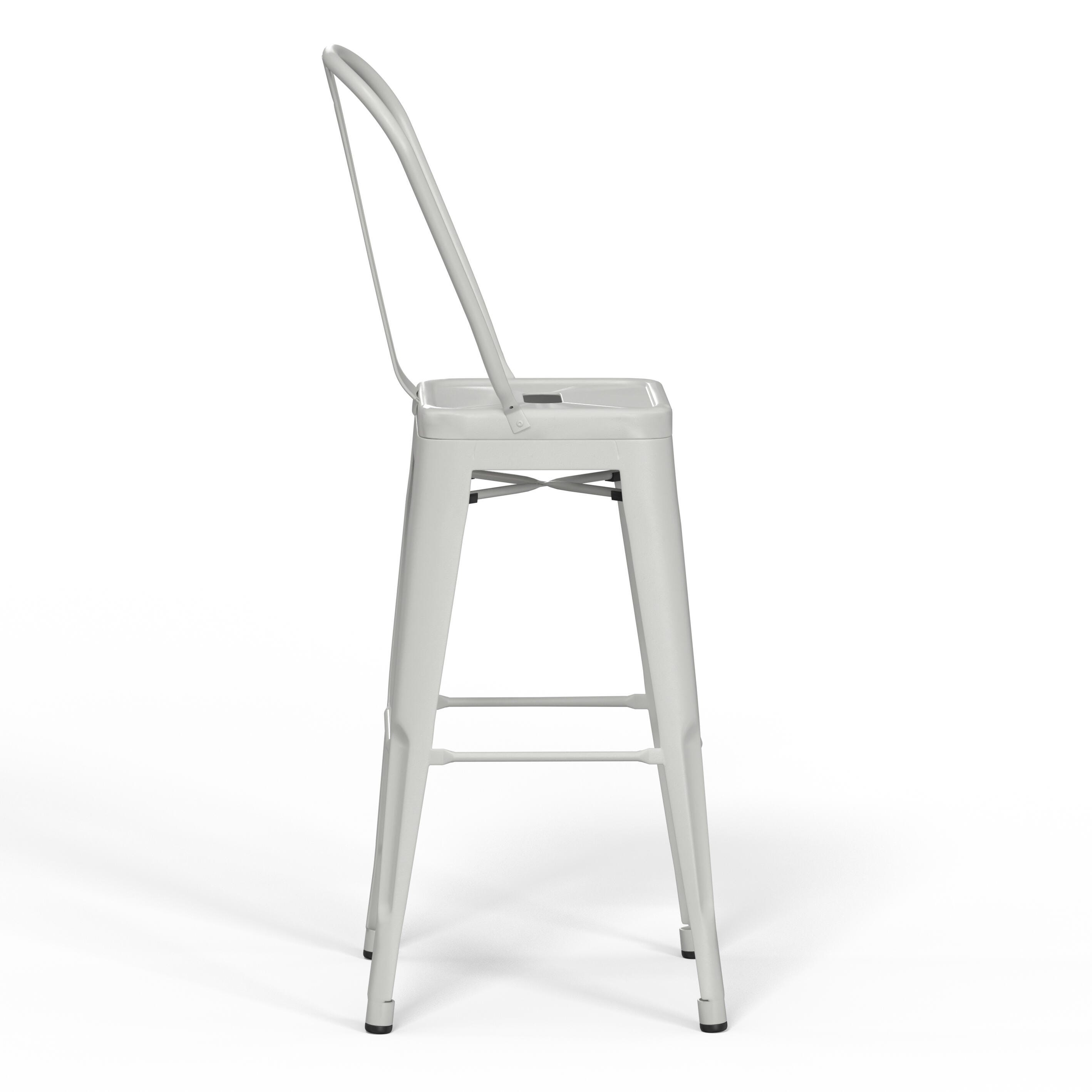 Simpli Home Fletcher Counter Height Bar Stool (Set of 2), , large
