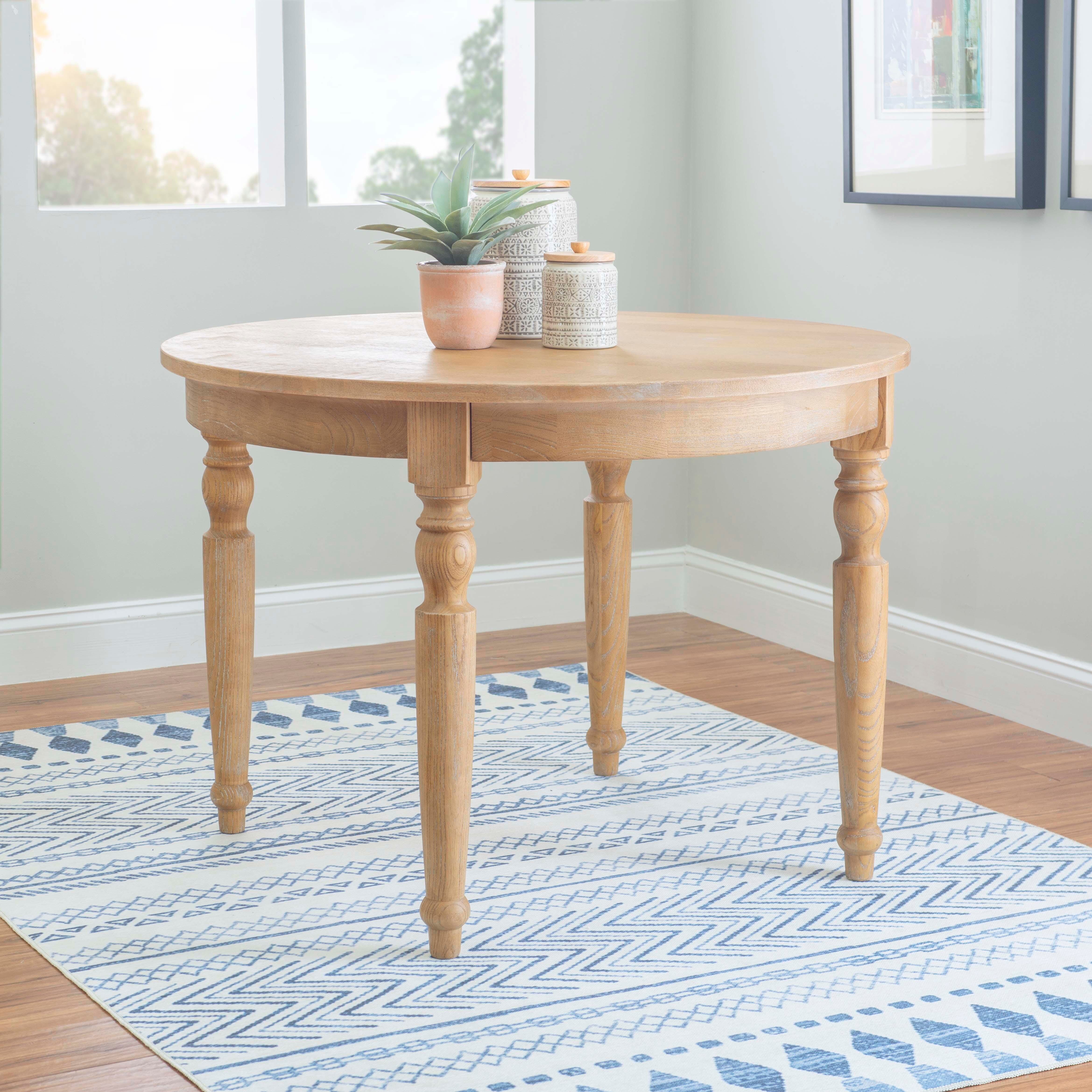 Linon Ivey Round Dining Table, , rollover