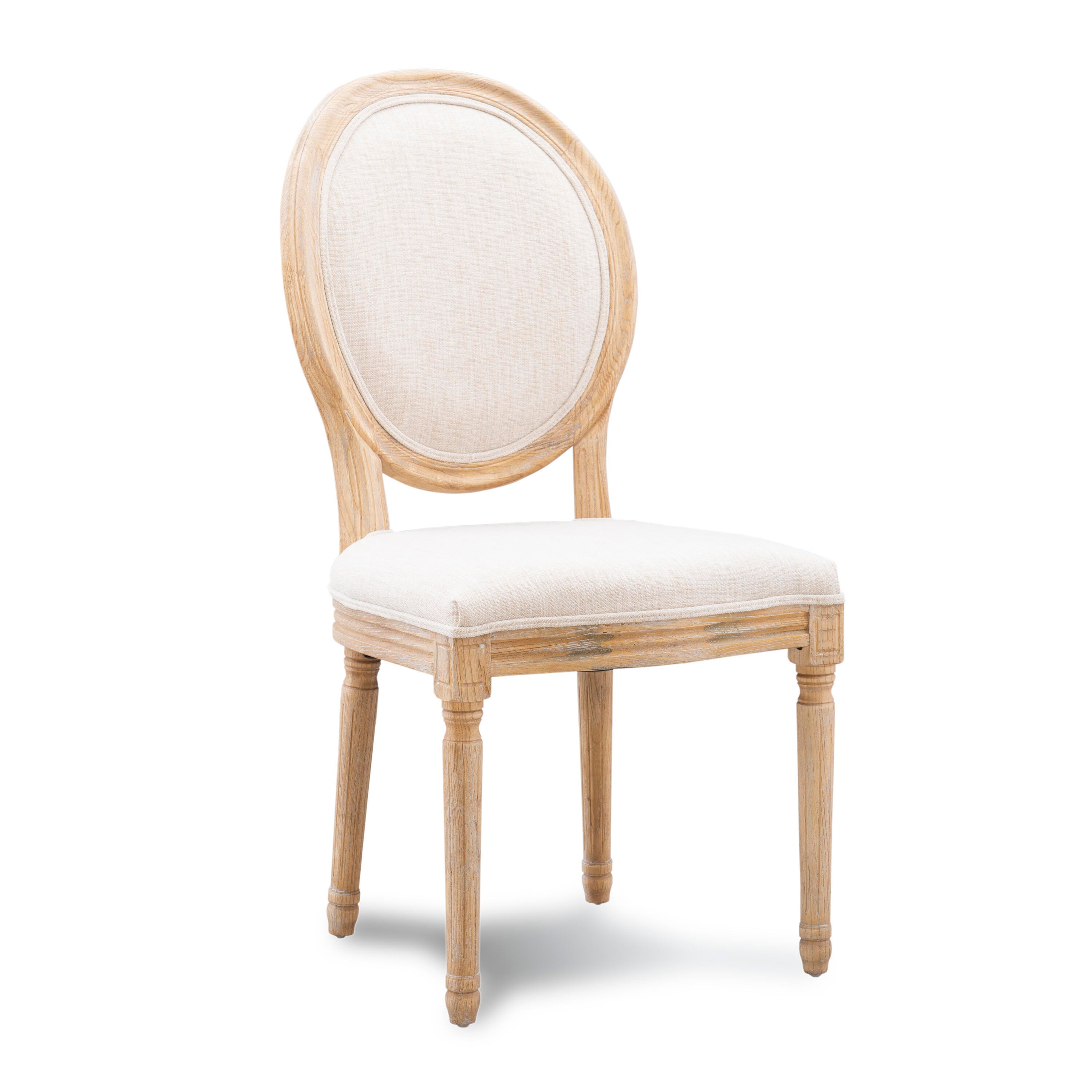 Linon Ivey Oval Back Dining Chairs (Set of 2), , rollover