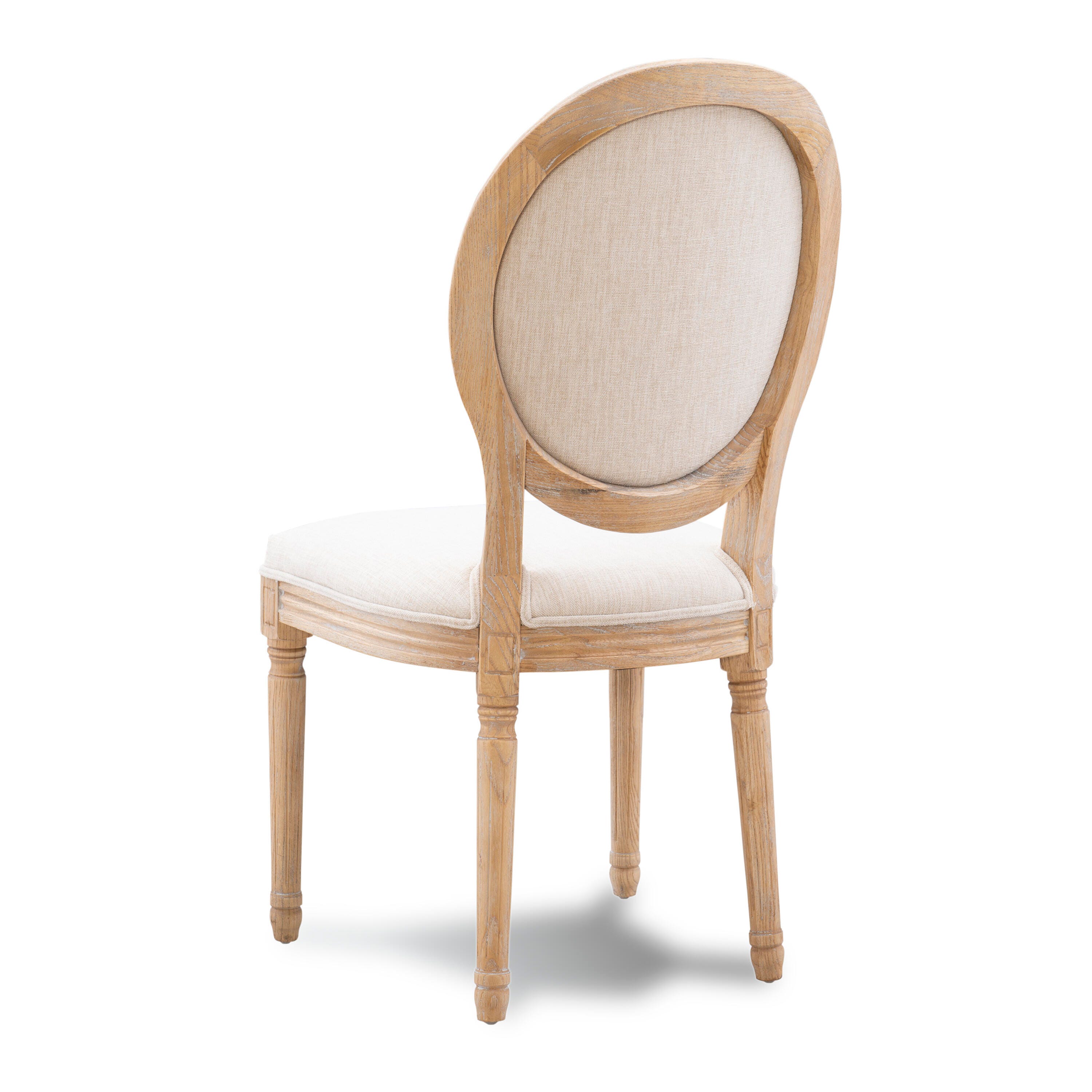 Linon Ivey Oval Back Dining Chairs (Set of 2), , large
