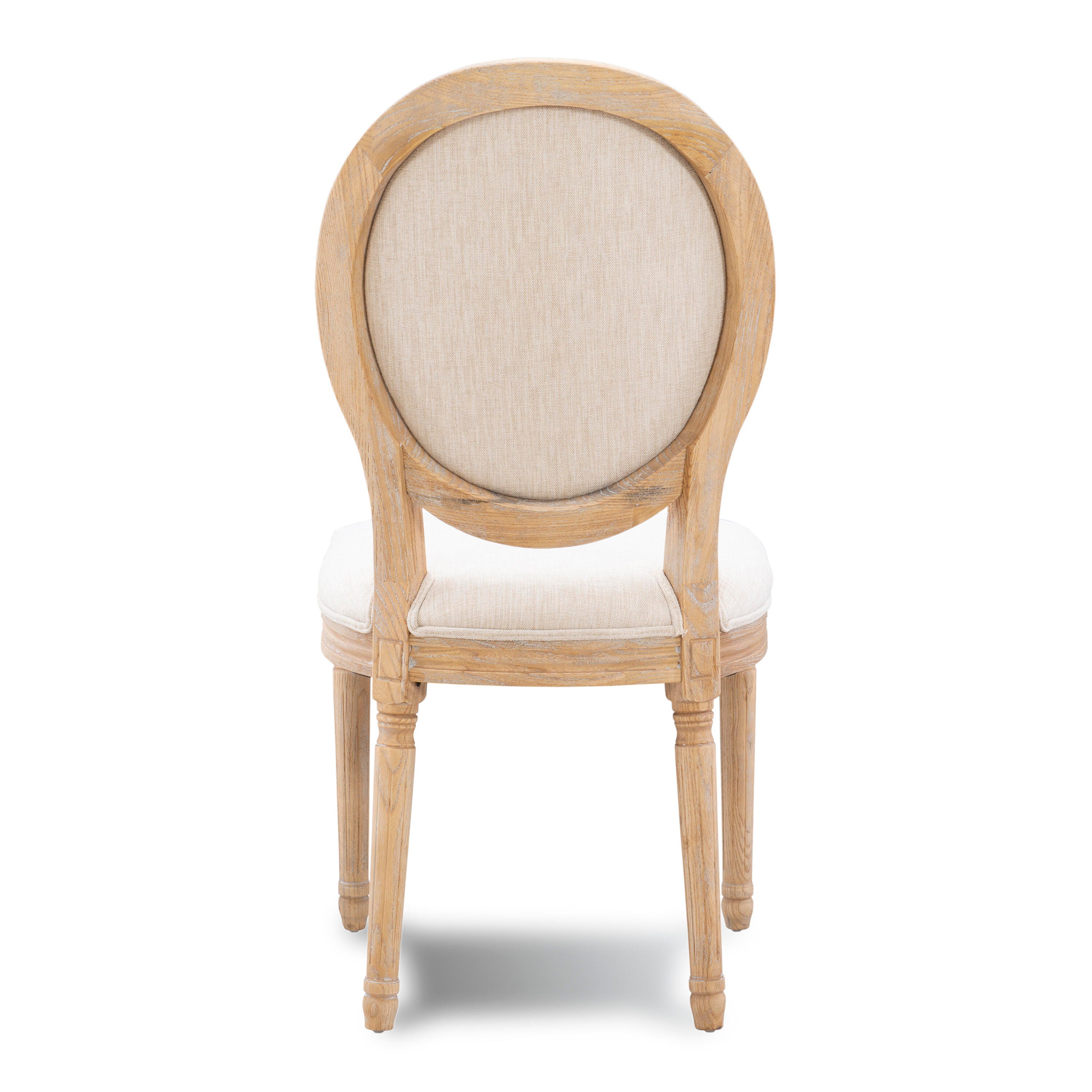 Linon Ivey Oval Back Dining Chairs (Set of 2), , large