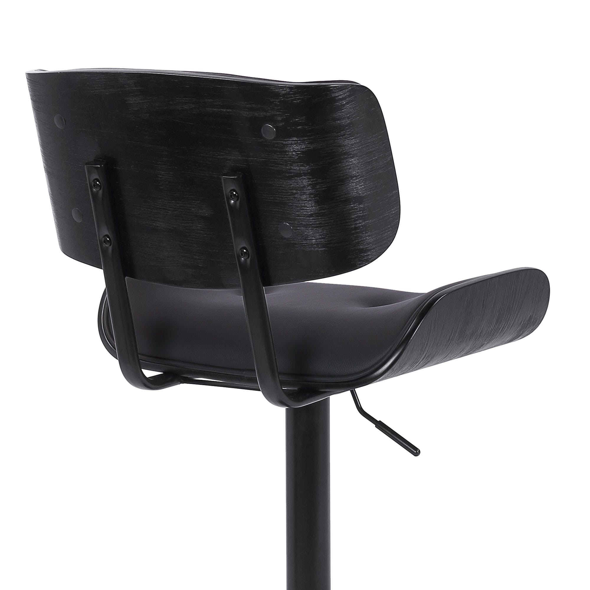 Brooklyn Brooklyn Barstool, Black, large
