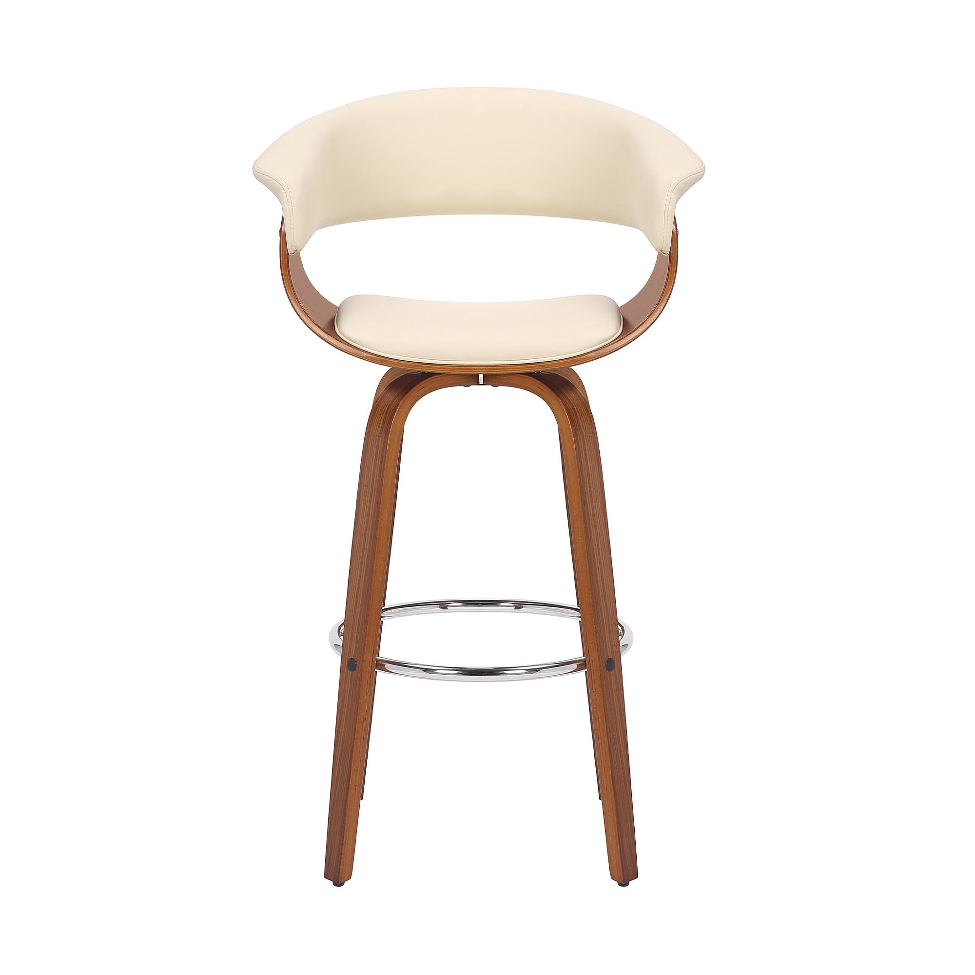 Julyssa Counterstool, Cream/Chrome, large