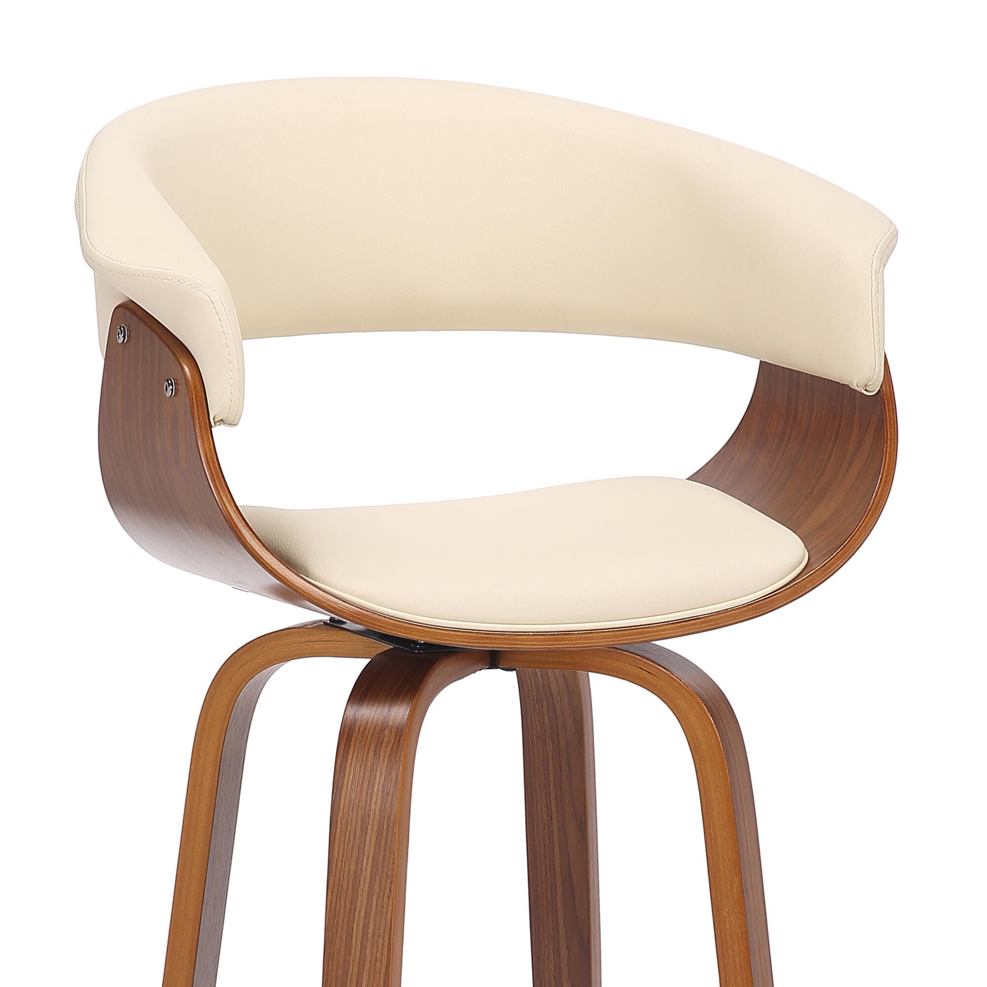 Julyssa Counterstool, Cream/Chrome, large