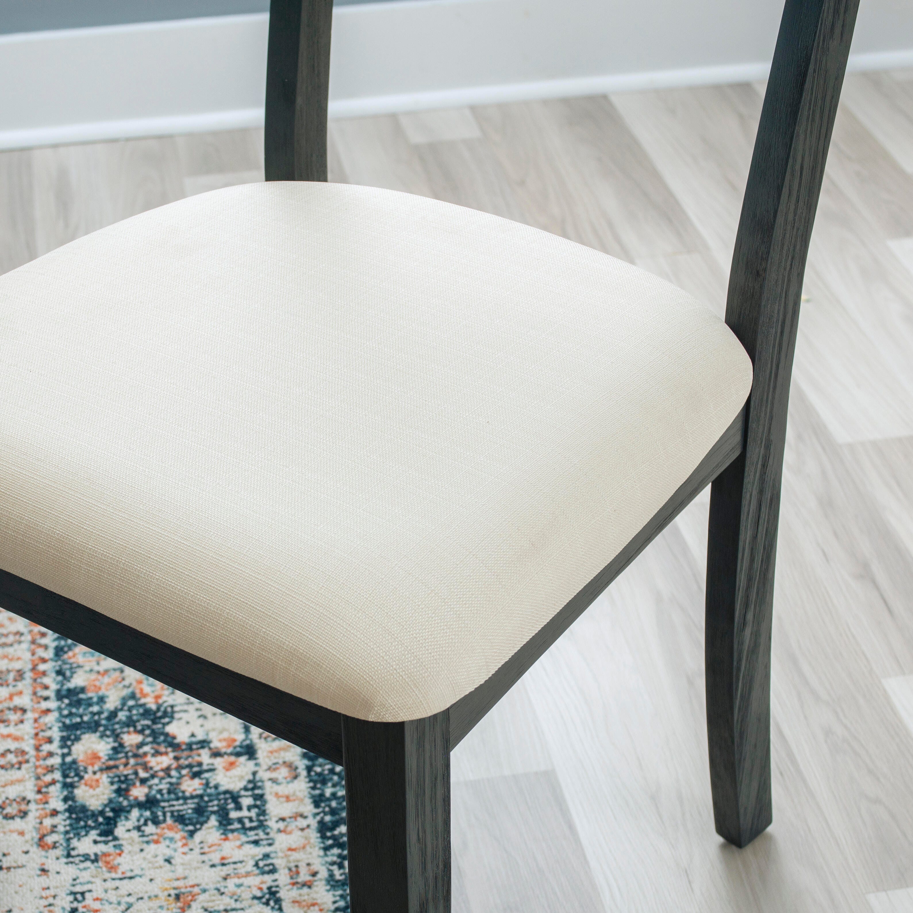 Linon Jocey Set of Two Dining Chairs, Black, large
