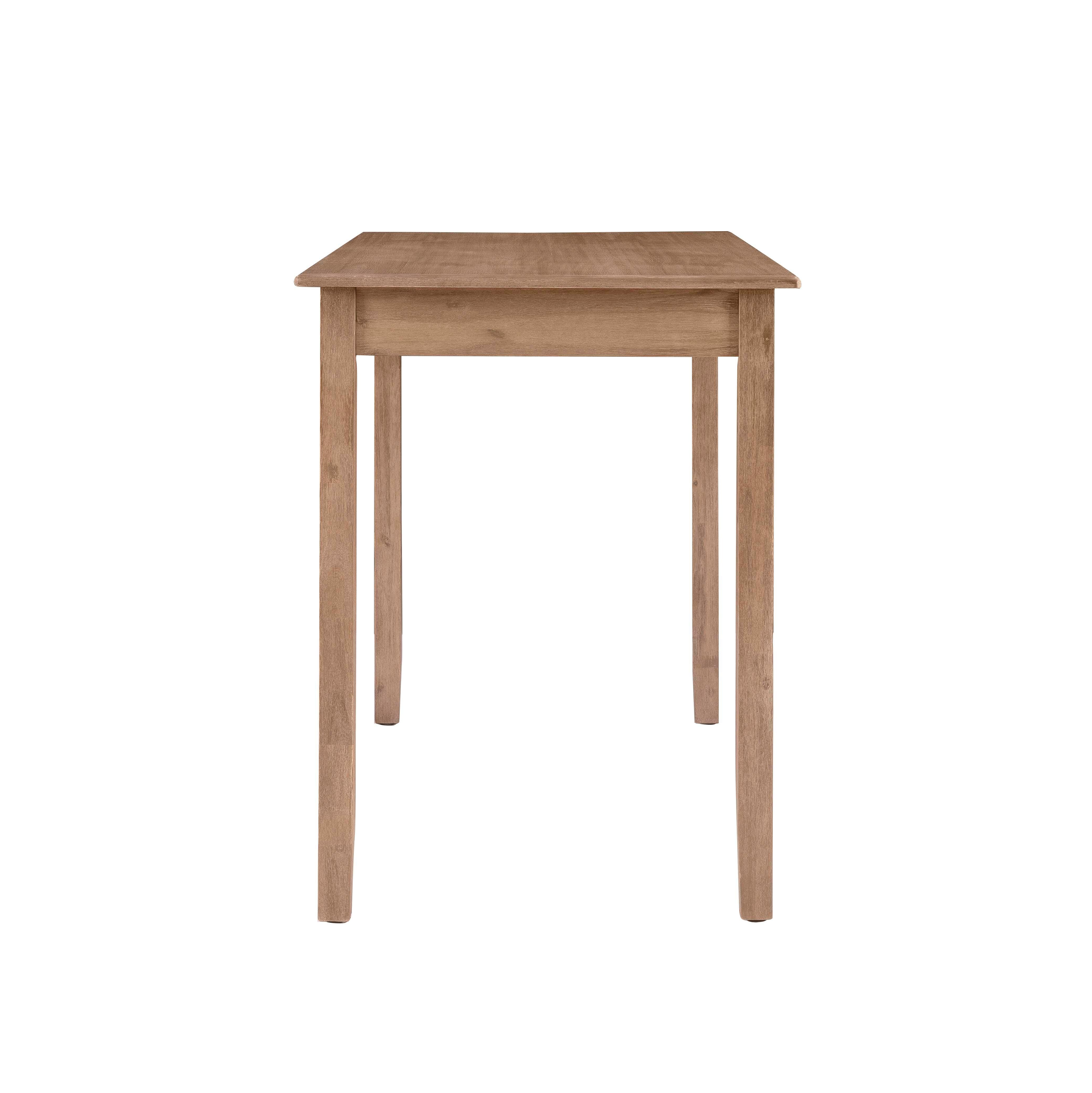 Linon Jocey Tavern Counter Height Table, Graywash, large