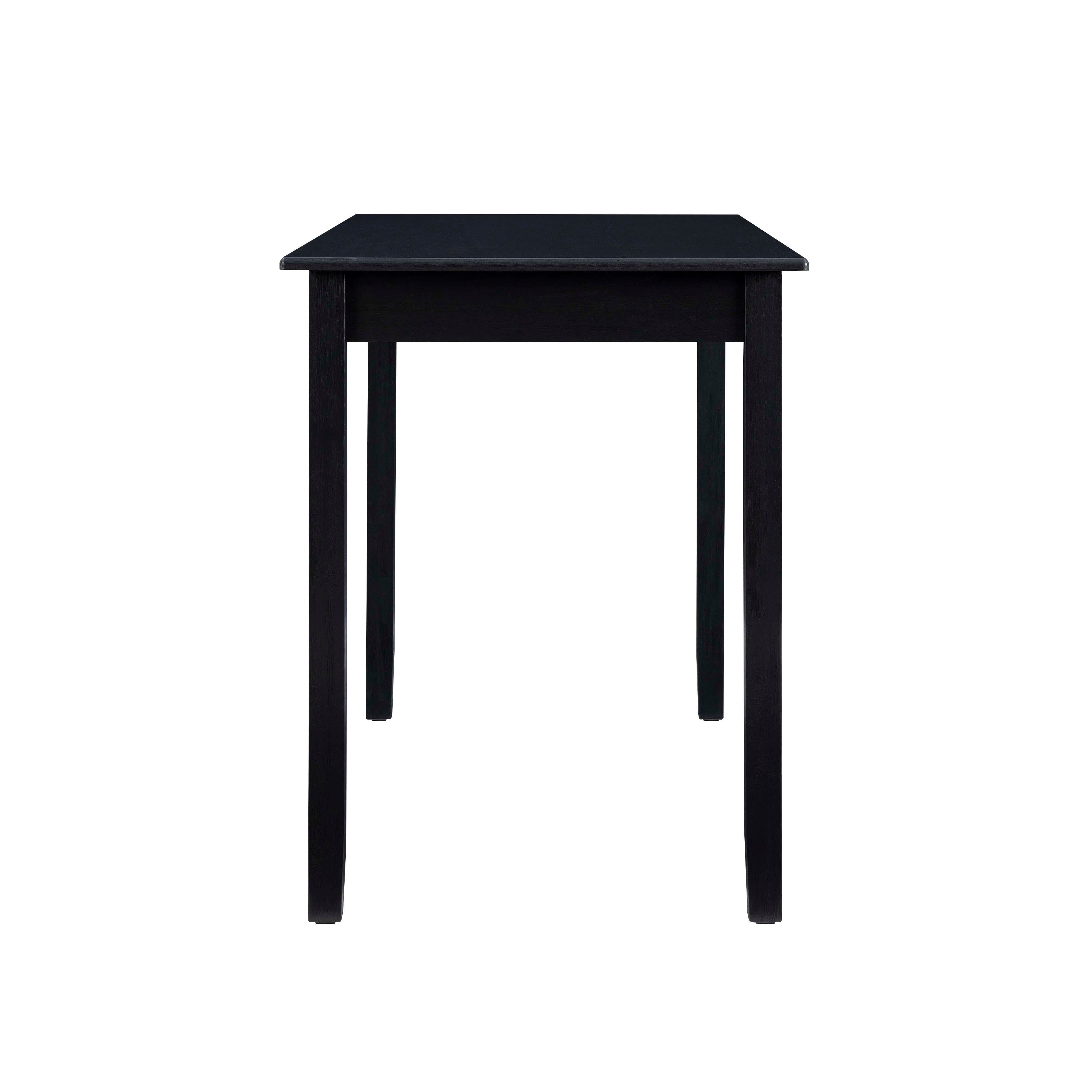 Linon Jocey Tavern Counter Height Table, Black, large